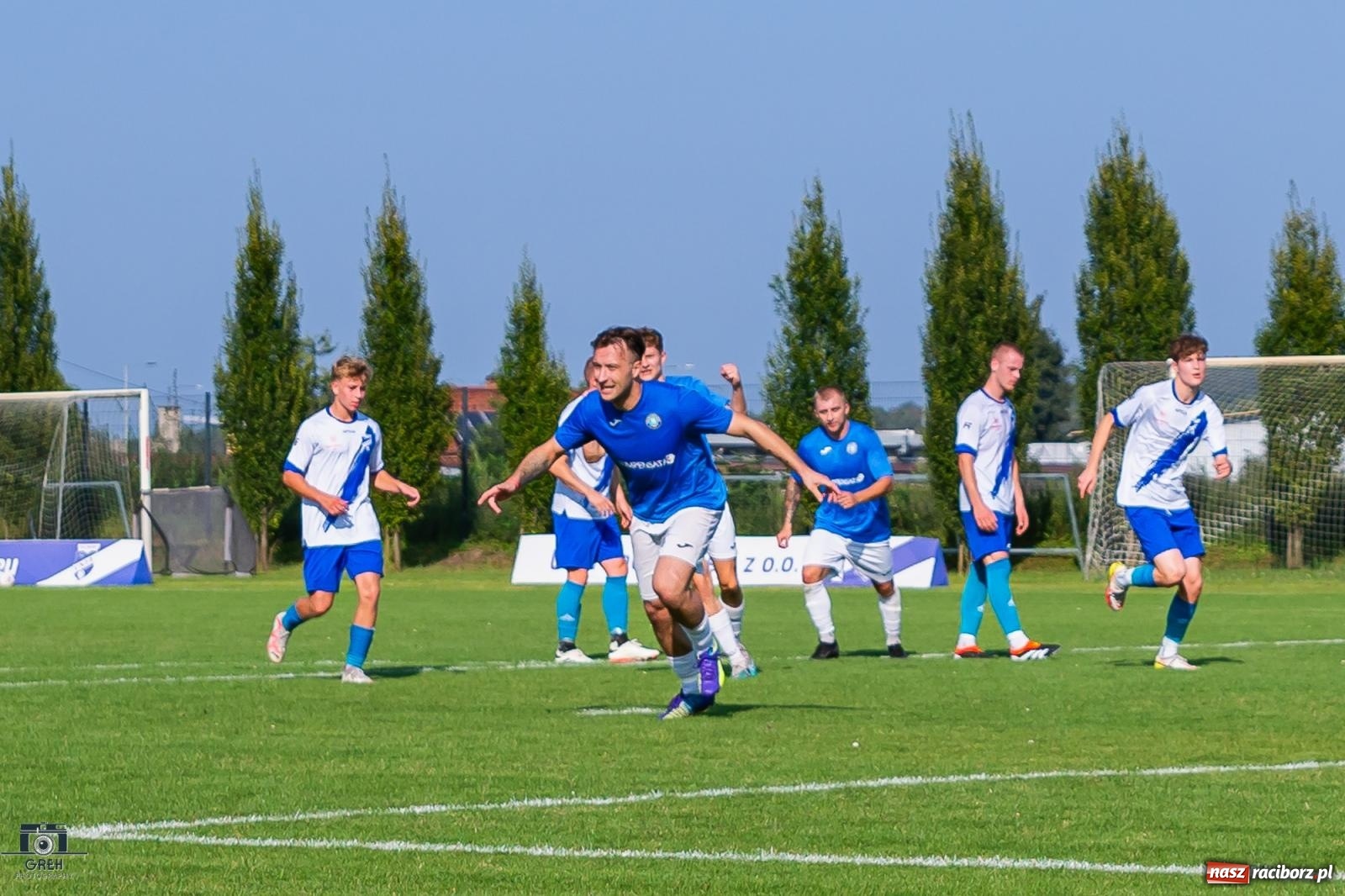 Zdjęcie w galerii na portalu naszraciborz.pl: Patryk Rybczyński bohaterem Unii Racibórz. Pierwsze punkty raciborzan [FOTO] wiadomości z regionu