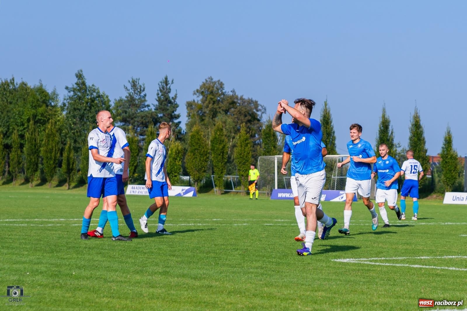 Zdjęcie w galerii na portalu naszraciborz.pl: Patryk Rybczyński bohaterem Unii Racibórz. Pierwsze punkty raciborzan [FOTO] wiadomości z regionu