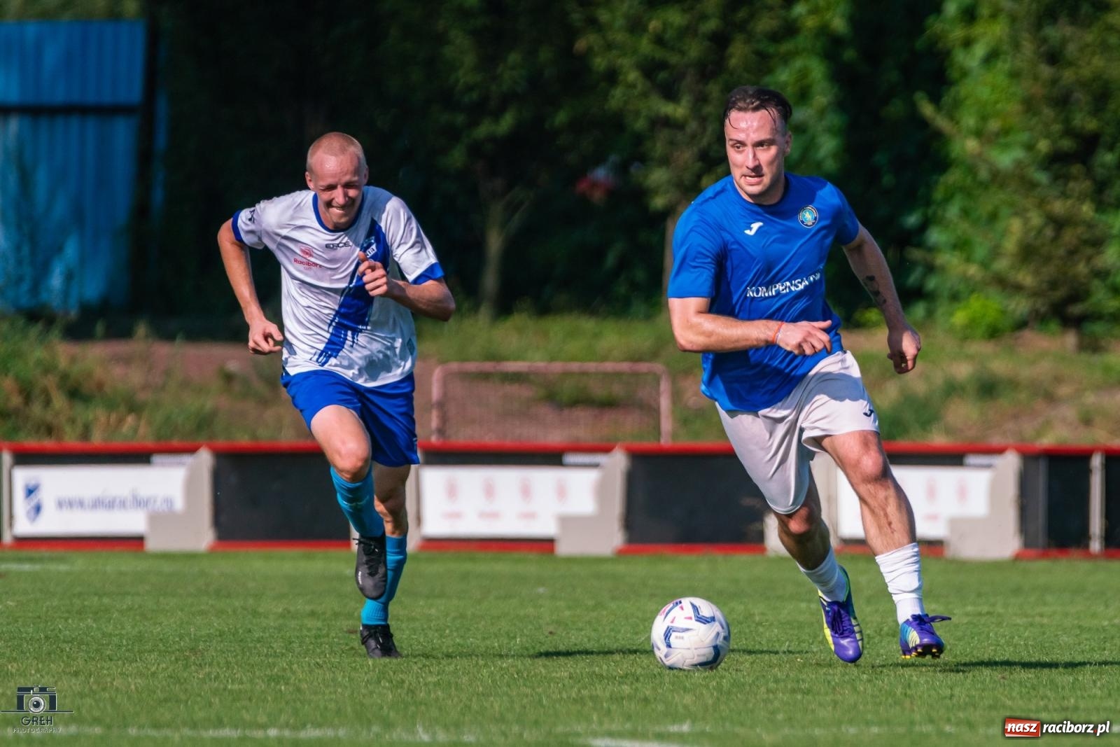 Zdjęcie w galerii na portalu naszraciborz.pl: Patryk Rybczyński bohaterem Unii Racibórz. Pierwsze punkty raciborzan [FOTO] wiadomości z regionu