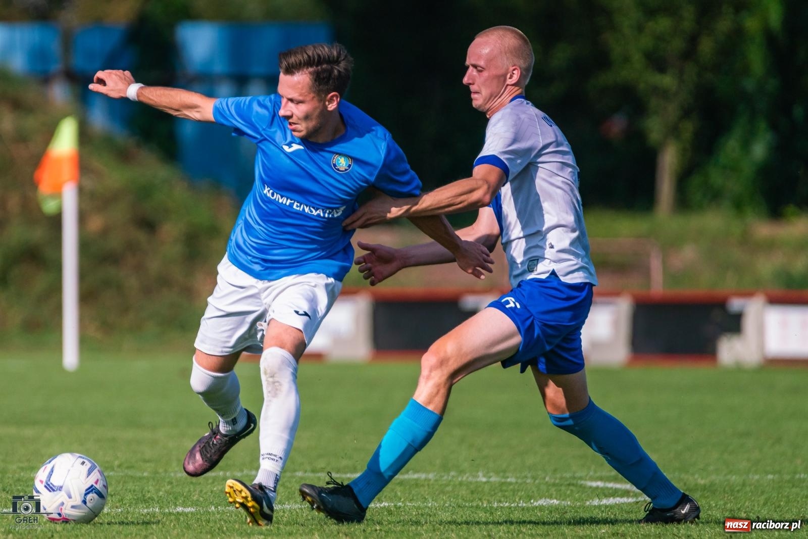 Zdjęcie w galerii na portalu naszraciborz.pl: Patryk Rybczyński bohaterem Unii Racibórz. Pierwsze punkty raciborzan [FOTO] wiadomości z regionu