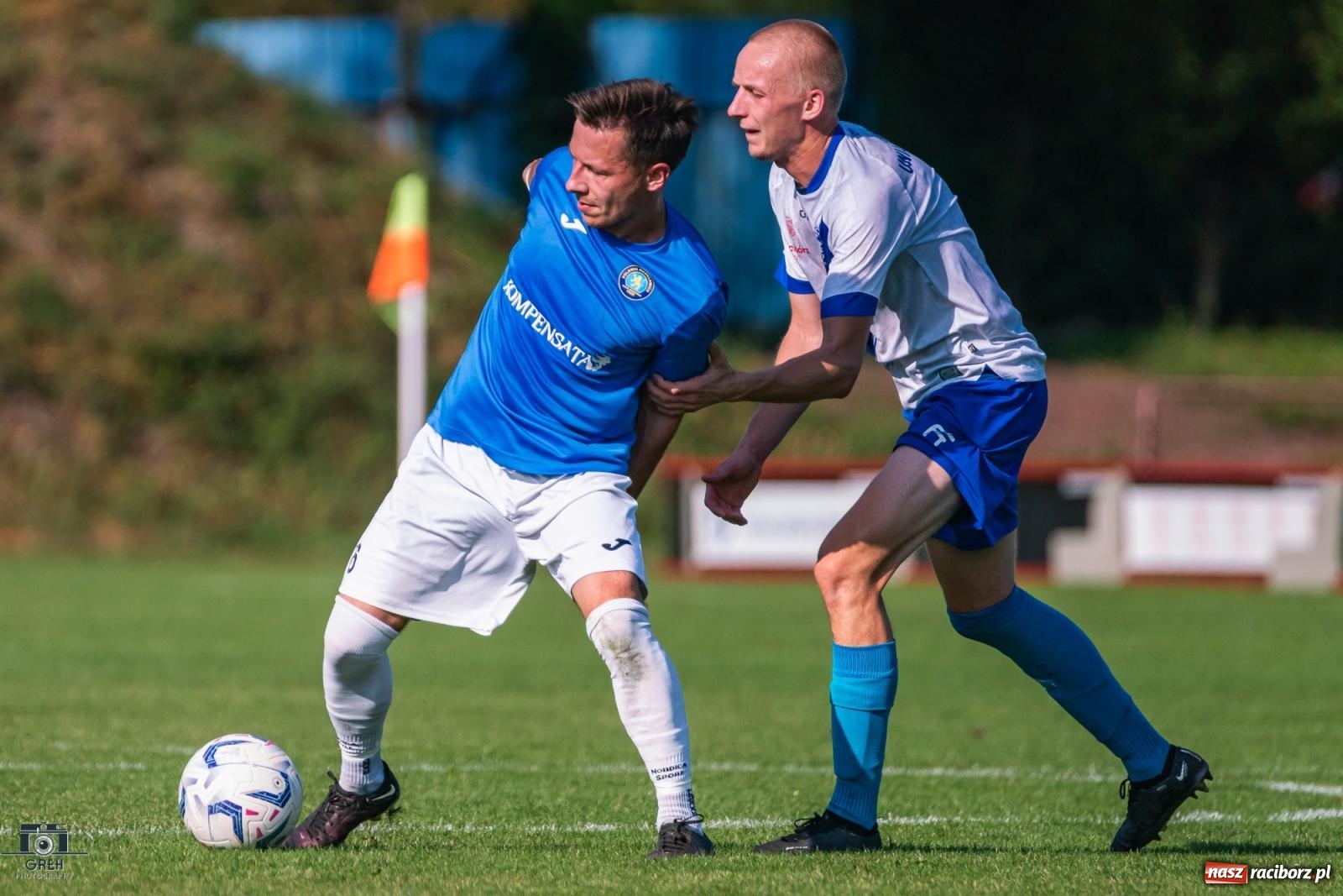 Zdjęcie w galerii na portalu naszraciborz.pl: Patryk Rybczyński bohaterem Unii Racibórz. Pierwsze punkty raciborzan [FOTO] wiadomości z regionu