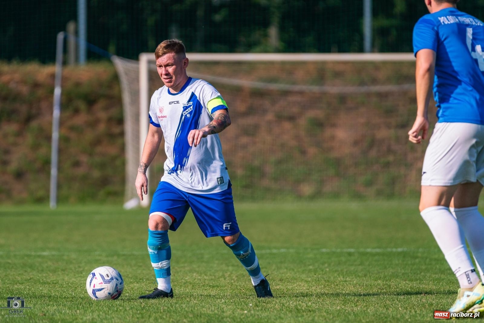 Zdjęcie w galerii na portalu naszraciborz.pl: Patryk Rybczyński bohaterem Unii Racibórz. Pierwsze punkty raciborzan [FOTO] wiadomości z regionu