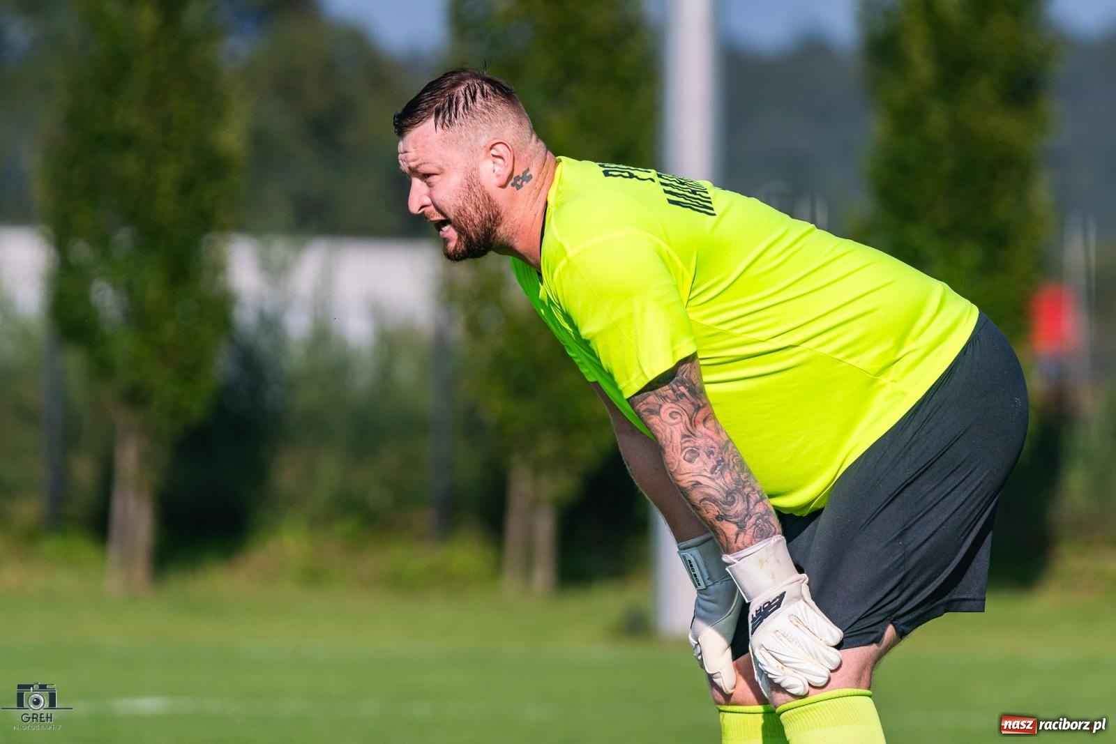 Zdjęcie w galerii na portalu naszraciborz.pl: Patryk Rybczyński bohaterem Unii Racibórz. Pierwsze punkty raciborzan [FOTO] wiadomości z regionu