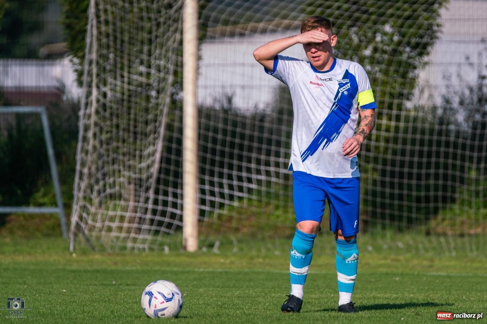 Zdjęcie w galerii na portalu naszraciborz.pl: Patryk Rybczyński bohaterem Unii Racibórz. Pierwsze punkty raciborzan [FOTO] wiadomości z regionu