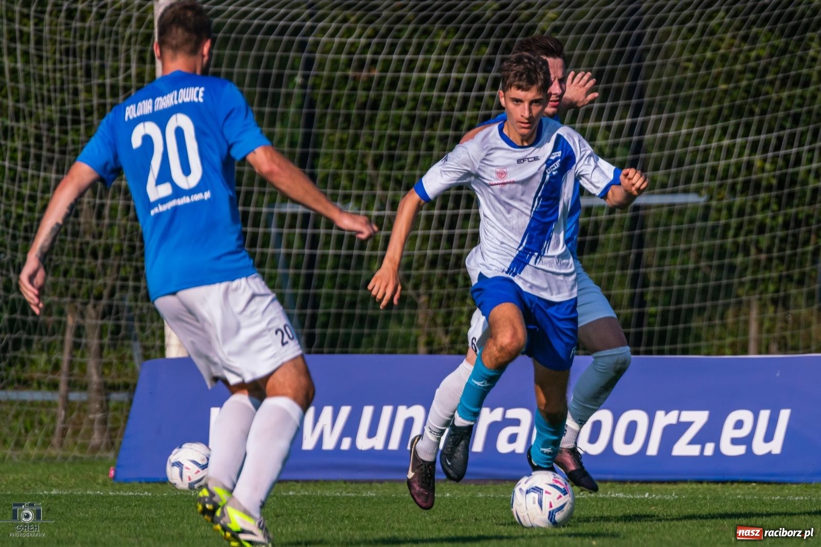 Zdjęcie w galerii na portalu naszraciborz.pl: Patryk Rybczyński bohaterem Unii Racibórz. Pierwsze punkty raciborzan [FOTO] wiadomości z regionu