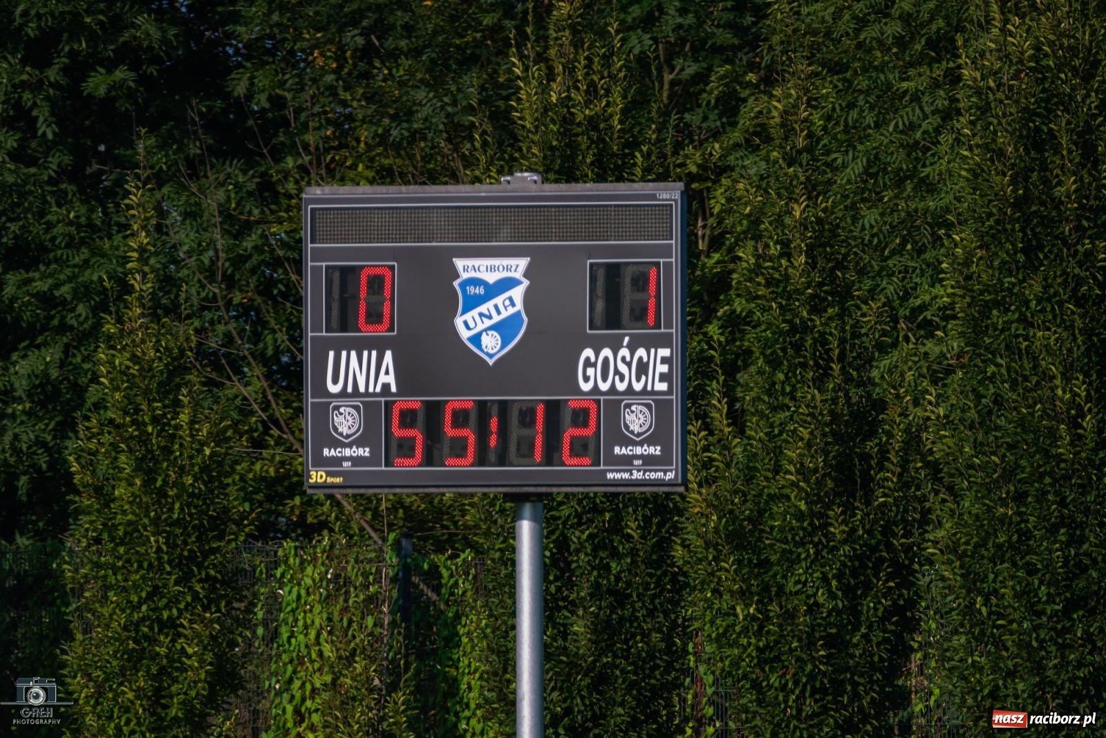 Zdjęcie w galerii na portalu naszraciborz.pl: Patryk Rybczyński bohaterem Unii Racibórz. Pierwsze punkty raciborzan [FOTO] wiadomości z regionu
