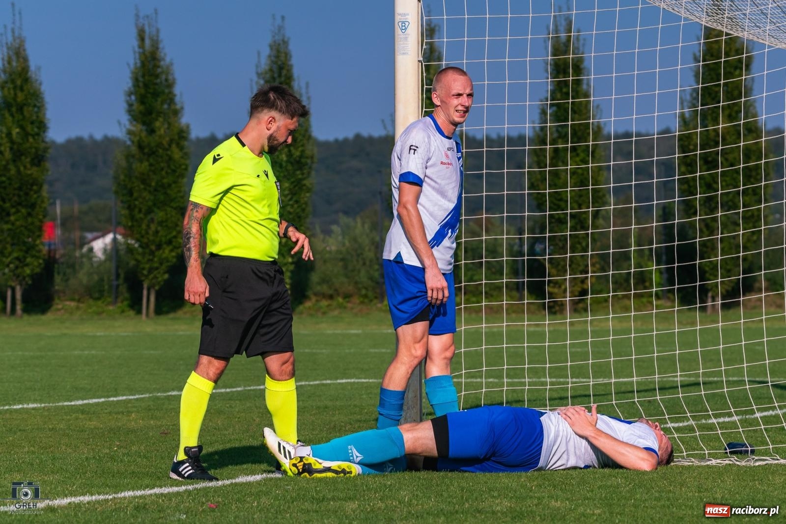Zdjęcie w galerii na portalu naszraciborz.pl: Patryk Rybczyński bohaterem Unii Racibórz. Pierwsze punkty raciborzan [FOTO] wiadomości z regionu