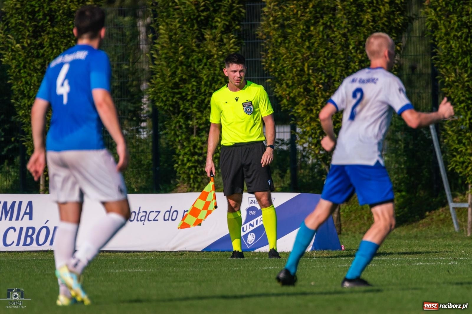 Zdjęcie w galerii na portalu naszraciborz.pl: Patryk Rybczyński bohaterem Unii Racibórz. Pierwsze punkty raciborzan [FOTO] wiadomości z regionu