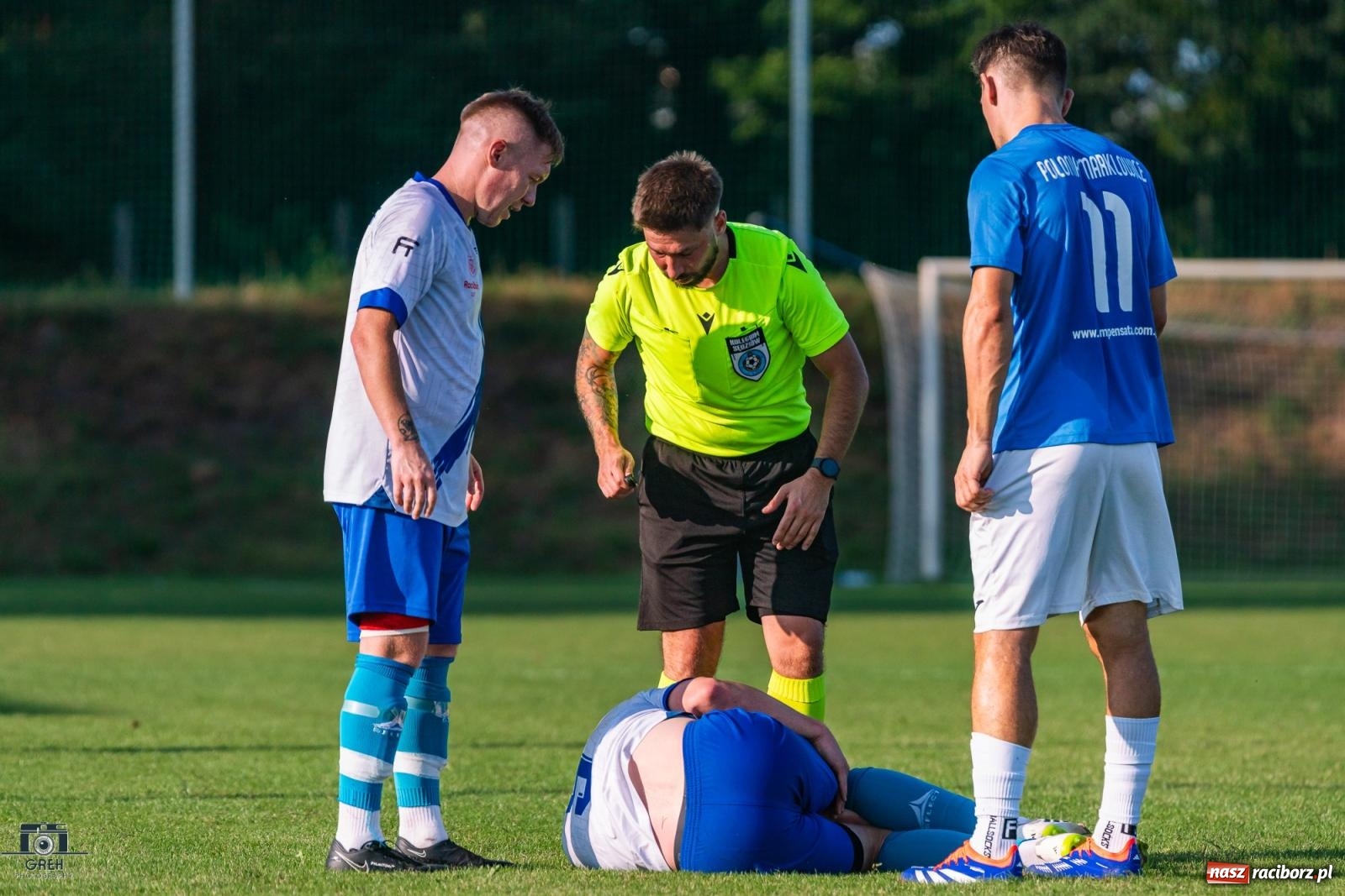 Zdjęcie w galerii na portalu naszraciborz.pl: Patryk Rybczyński bohaterem Unii Racibórz. Pierwsze punkty raciborzan [FOTO] wiadomości z regionu