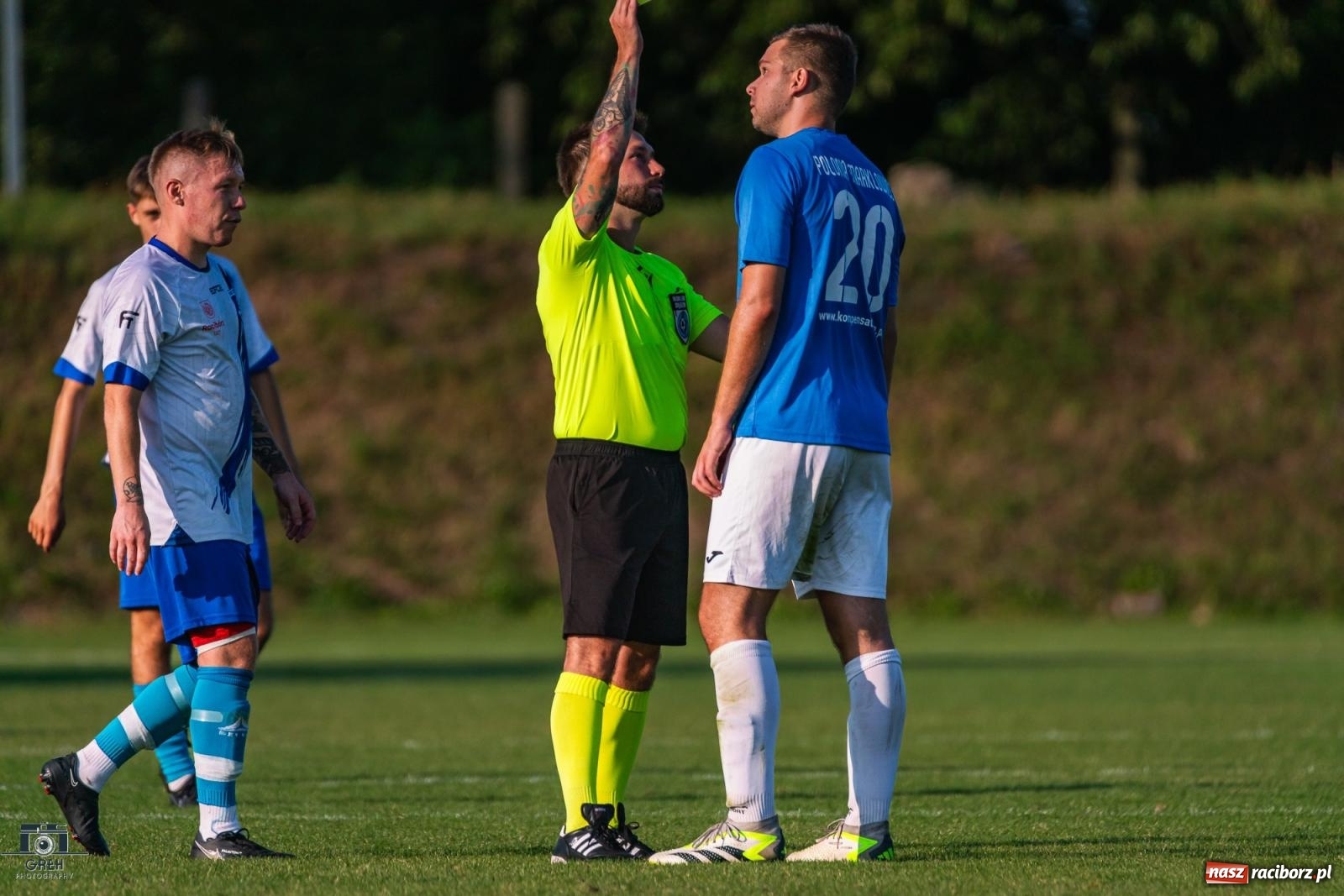 Zdjęcie w galerii na portalu naszraciborz.pl: Patryk Rybczyński bohaterem Unii Racibórz. Pierwsze punkty raciborzan [FOTO] wiadomości z regionu
