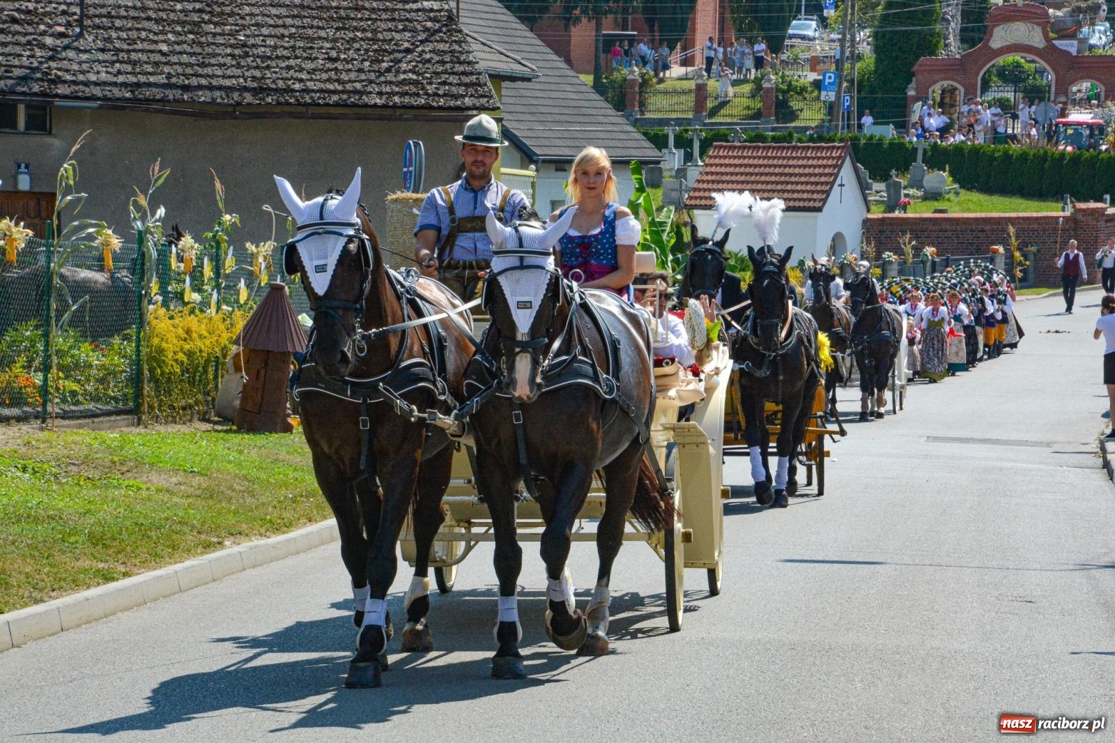 Zdjęcie w galerii na portalu naszraciborz.pl: Miejsko-powiatowe dożynki w Raciborzu-Brzeziu [FOTO i WIDEO] wiadomości z regionu