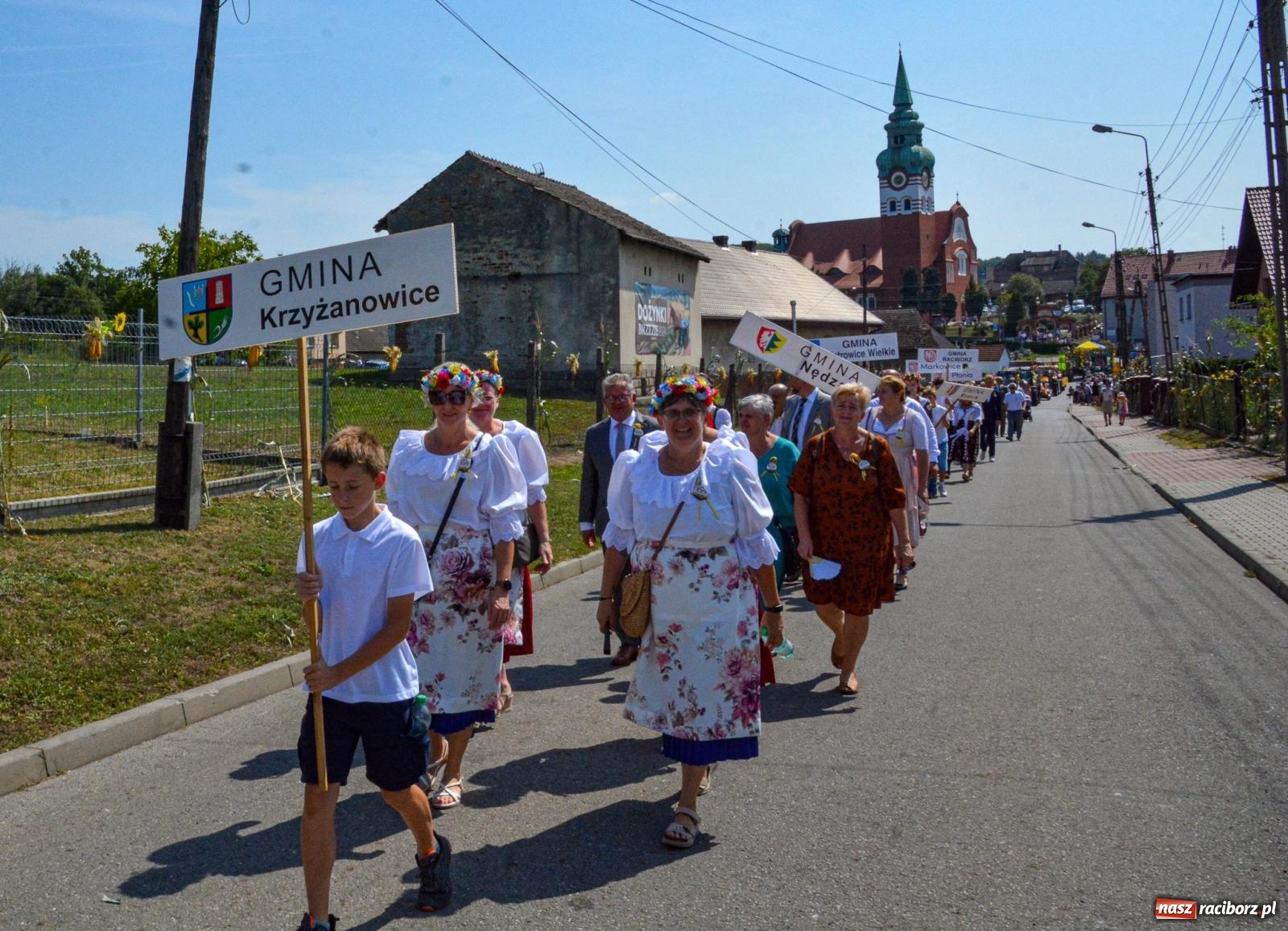 Zdjęcie w galerii na portalu naszraciborz.pl: Miejsko-powiatowe dożynki w Raciborzu-Brzeziu [FOTO i WIDEO] wiadomości z regionu