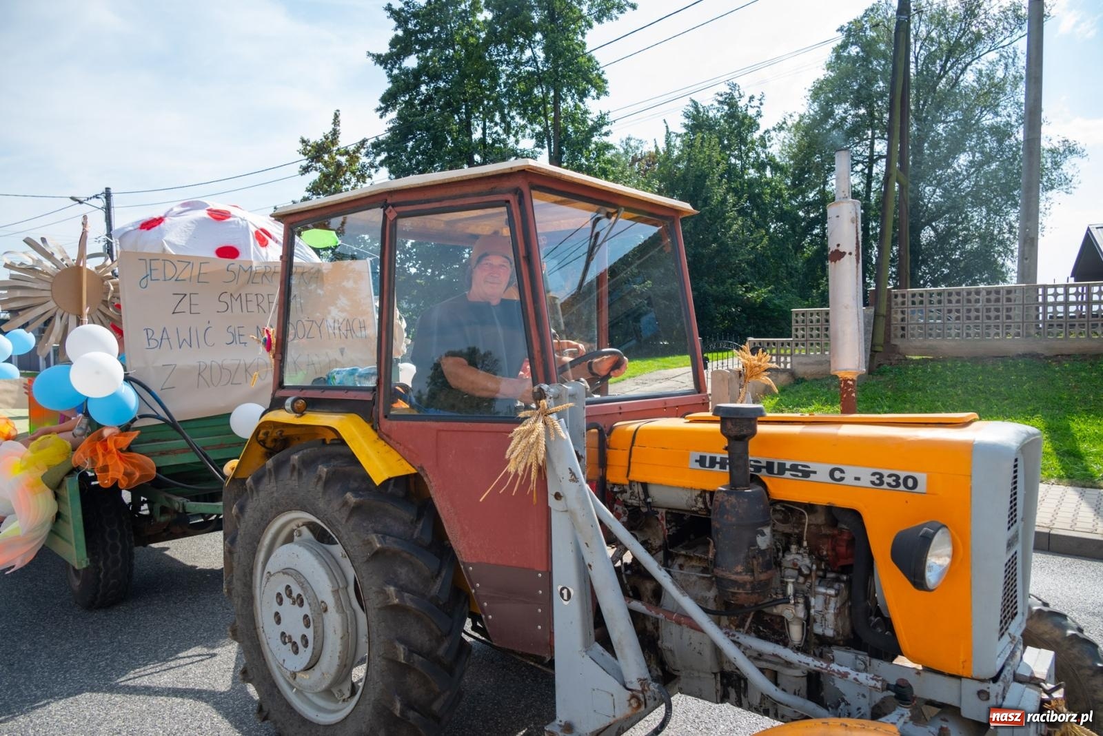 Zdjęcie w galerii na portalu naszraciborz.pl: Święto plonów w Roszkowie. Olimpijki, Abba i smerfy wiadomości z regionu