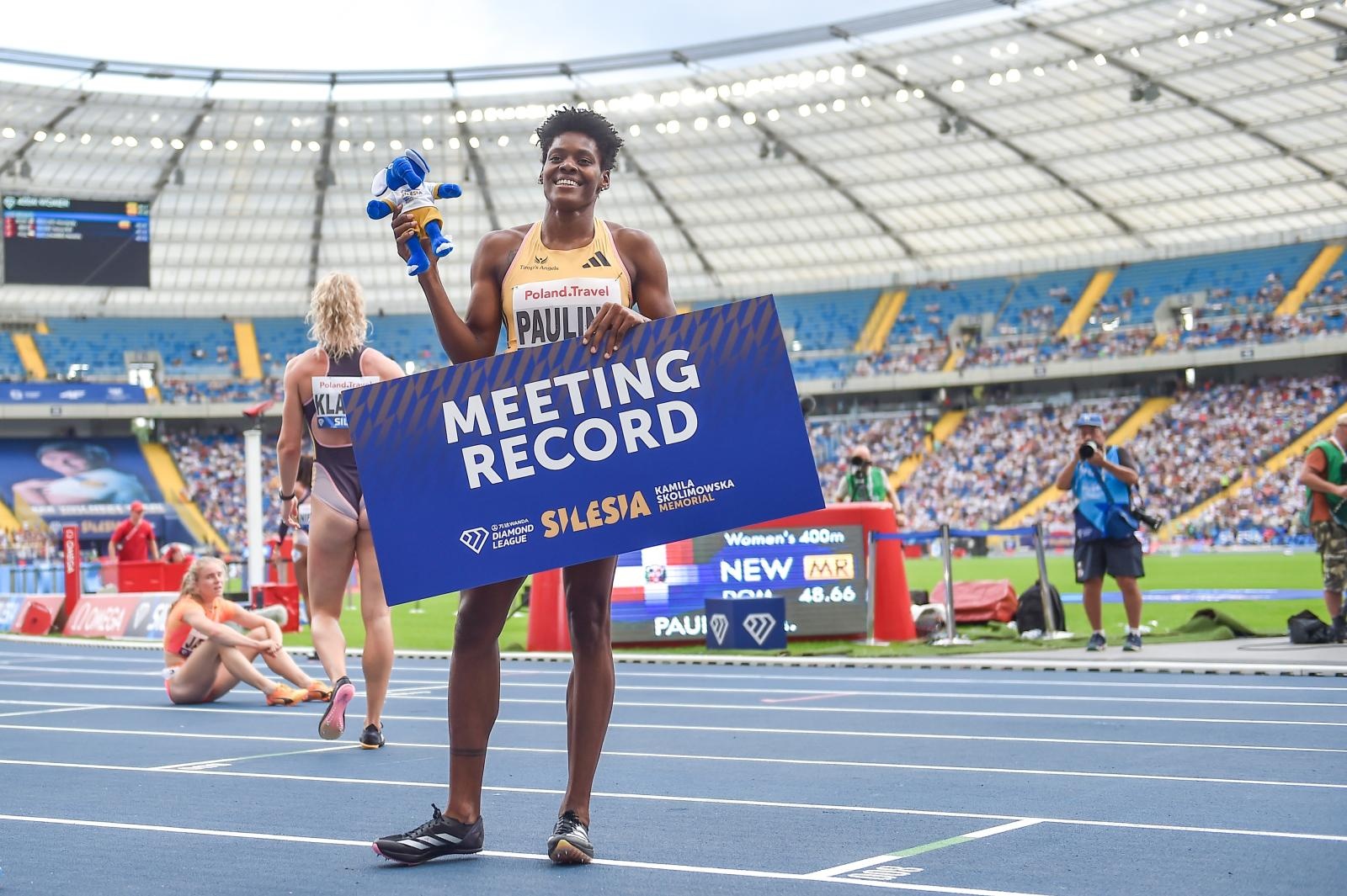 Zdjęcie w galerii na portalu naszraciborz.pl: Rekordowa Diamentowa Liga na Śląskim wiadomości z regionu