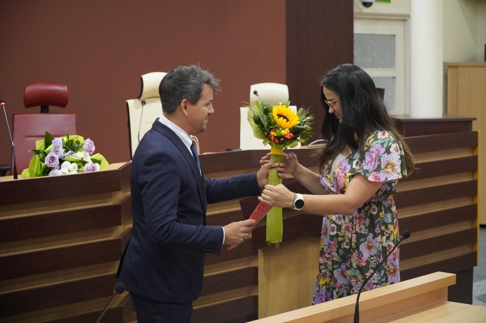 Zdjęcie w galerii na portalu naszraciborz.pl: Powierzenie stanowisk dyrektorskich i jubileusze w raciborskiej oświacie wiadomości z regionu