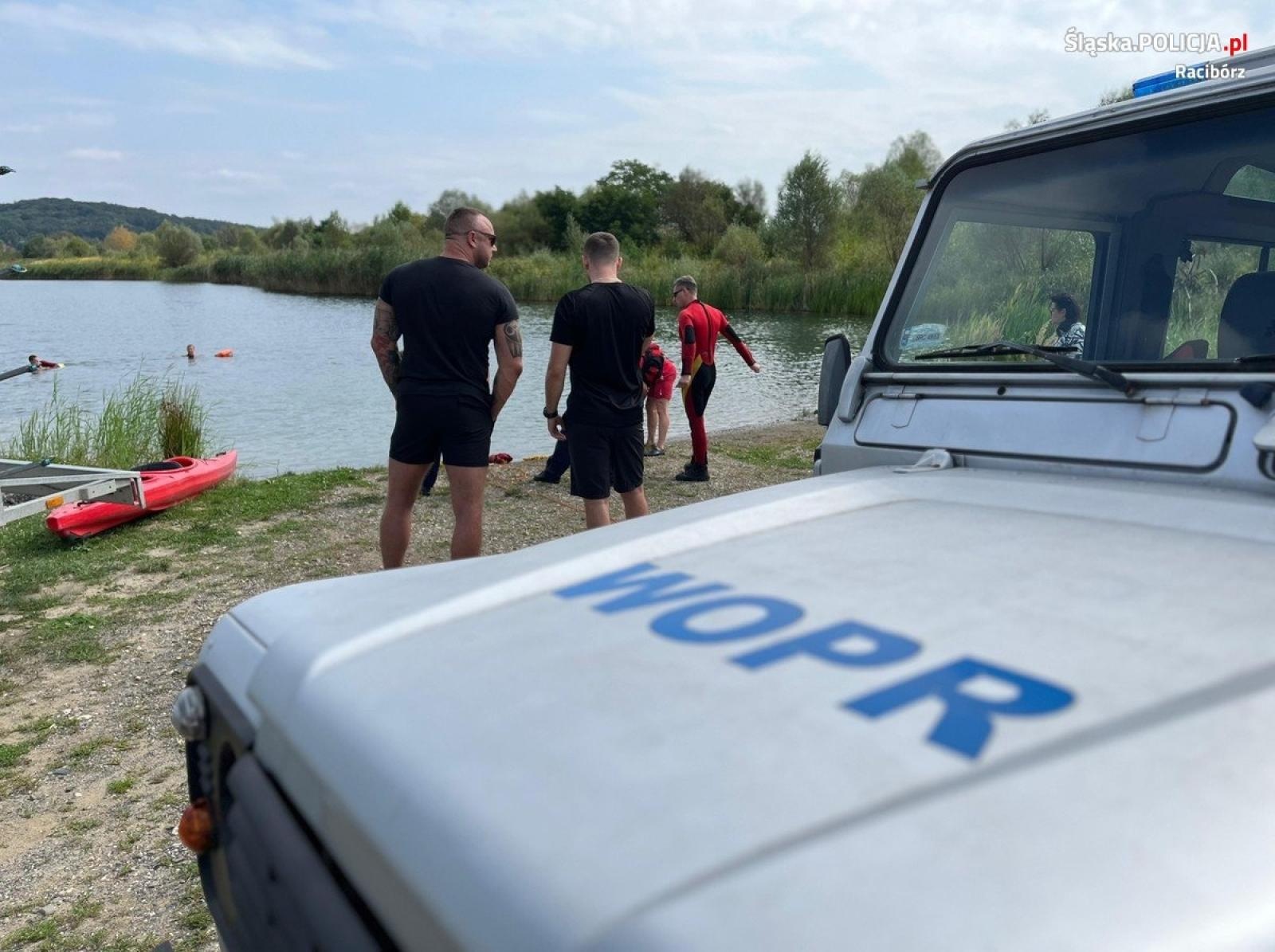 Zdjęcie w galerii na portalu naszraciborz.pl: Wspólne szkolenie policji, straży i WOPR [FOTO] wiadomości z regionu