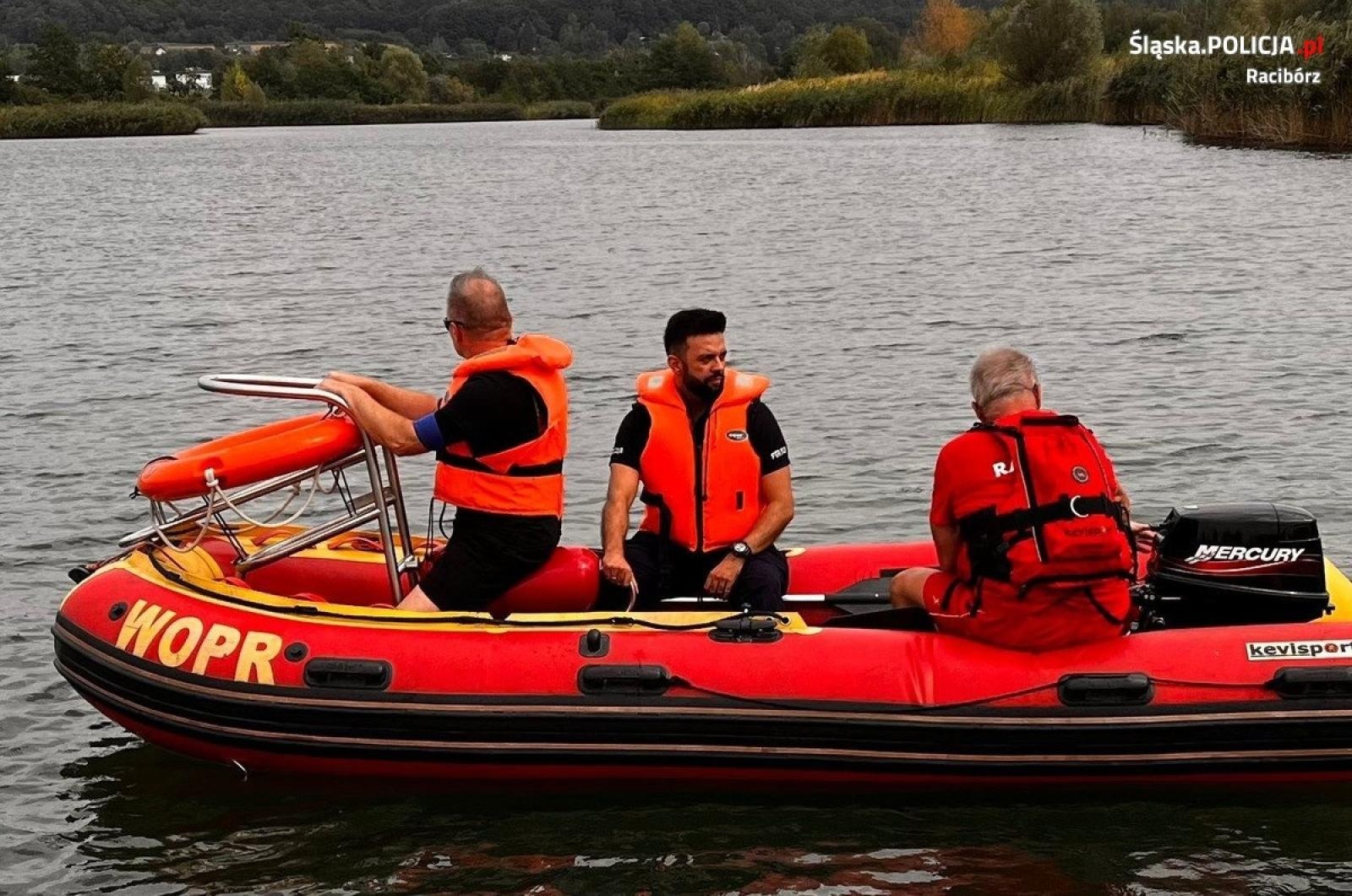 Zdjęcie w galerii na portalu naszraciborz.pl: Wspólne szkolenie policji, straży i WOPR [FOTO] wiadomości z regionu