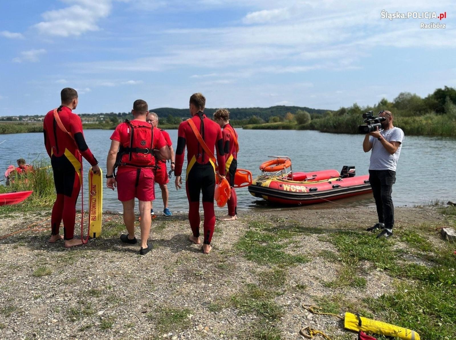Zdjęcie w galerii na portalu naszraciborz.pl: Wspólne szkolenie policji, straży i WOPR [FOTO] wiadomości z regionu