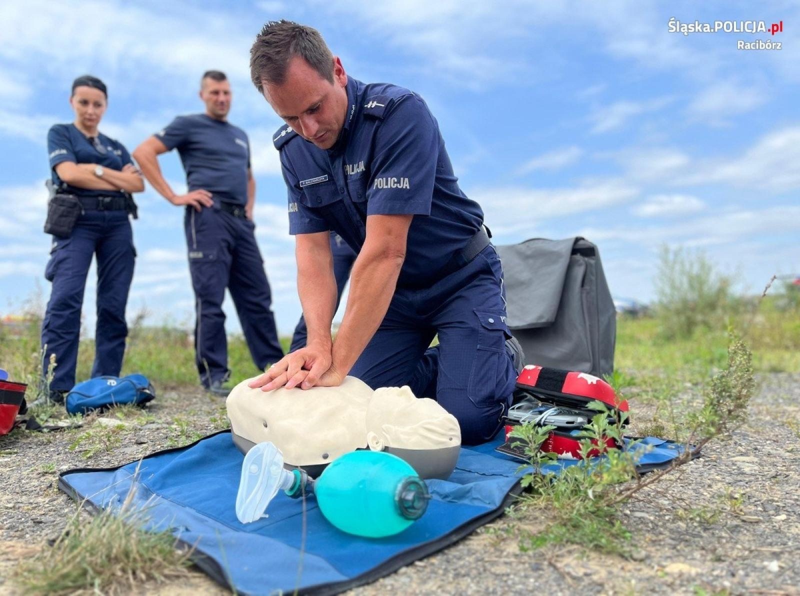 Zdjęcie w galerii na portalu naszraciborz.pl: Wspólne szkolenie policji, straży i WOPR [FOTO] wiadomości z regionu