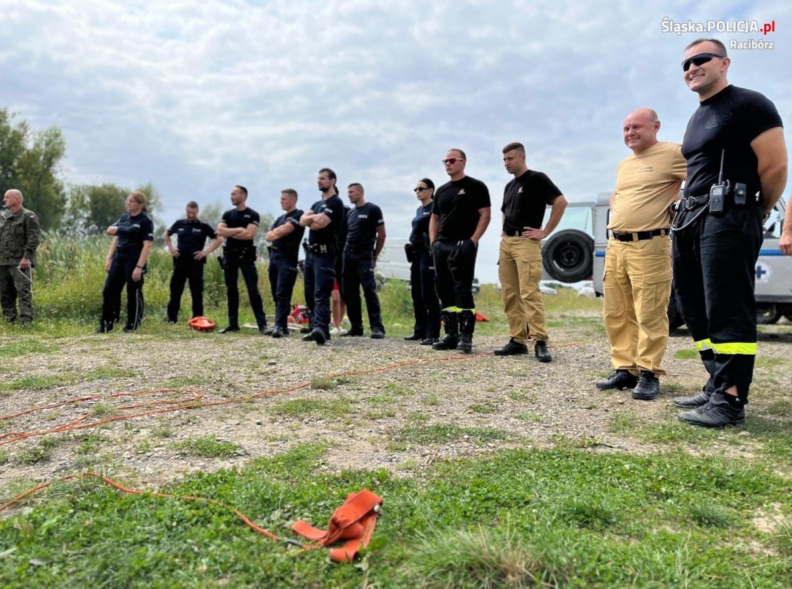 Zdjęcie w galerii na portalu naszraciborz.pl: Wspólne szkolenie policji, straży i WOPR [FOTO] wiadomości z regionu