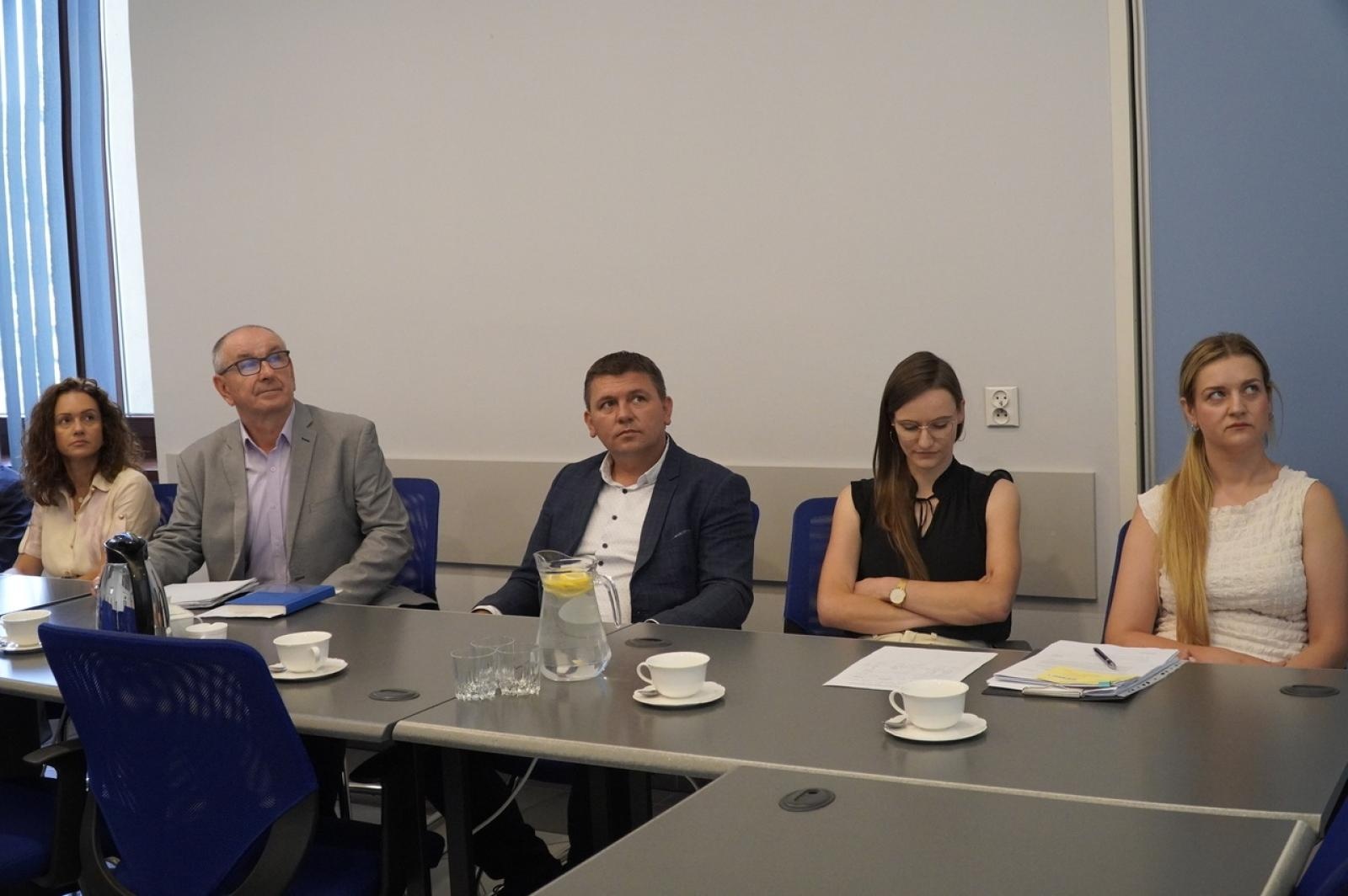 Zdjęcie w galerii na portalu naszraciborz.pl: W ratuszu rozmawiano o projekcie budowy północno-zachodniej obwodnicy Raciborza wiadomości z regionu