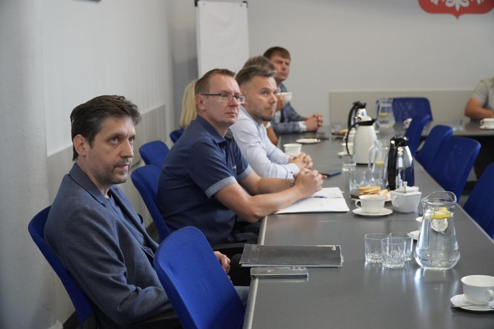 Zdjęcie w galerii na portalu naszraciborz.pl: W ratuszu rozmawiano o projekcie budowy północno-zachodniej obwodnicy Raciborza wiadomości z regionu