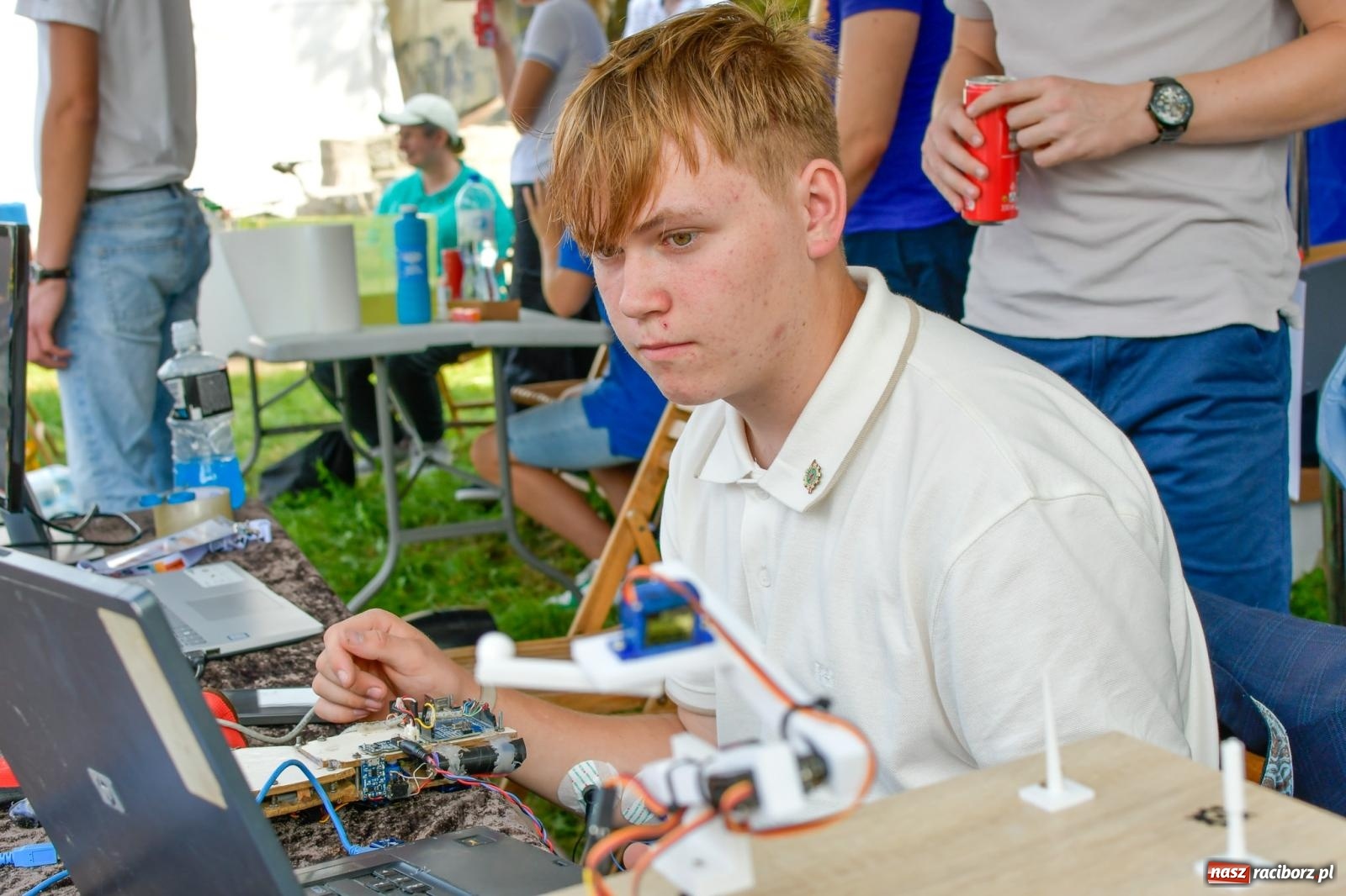 Zdjęcie w galerii na portalu naszraciborz.pl: Nauka zagościła nad Odrą. Trzecia Edycja Festiwalu Odkrywców w Raciborzu wiadomości z regionu