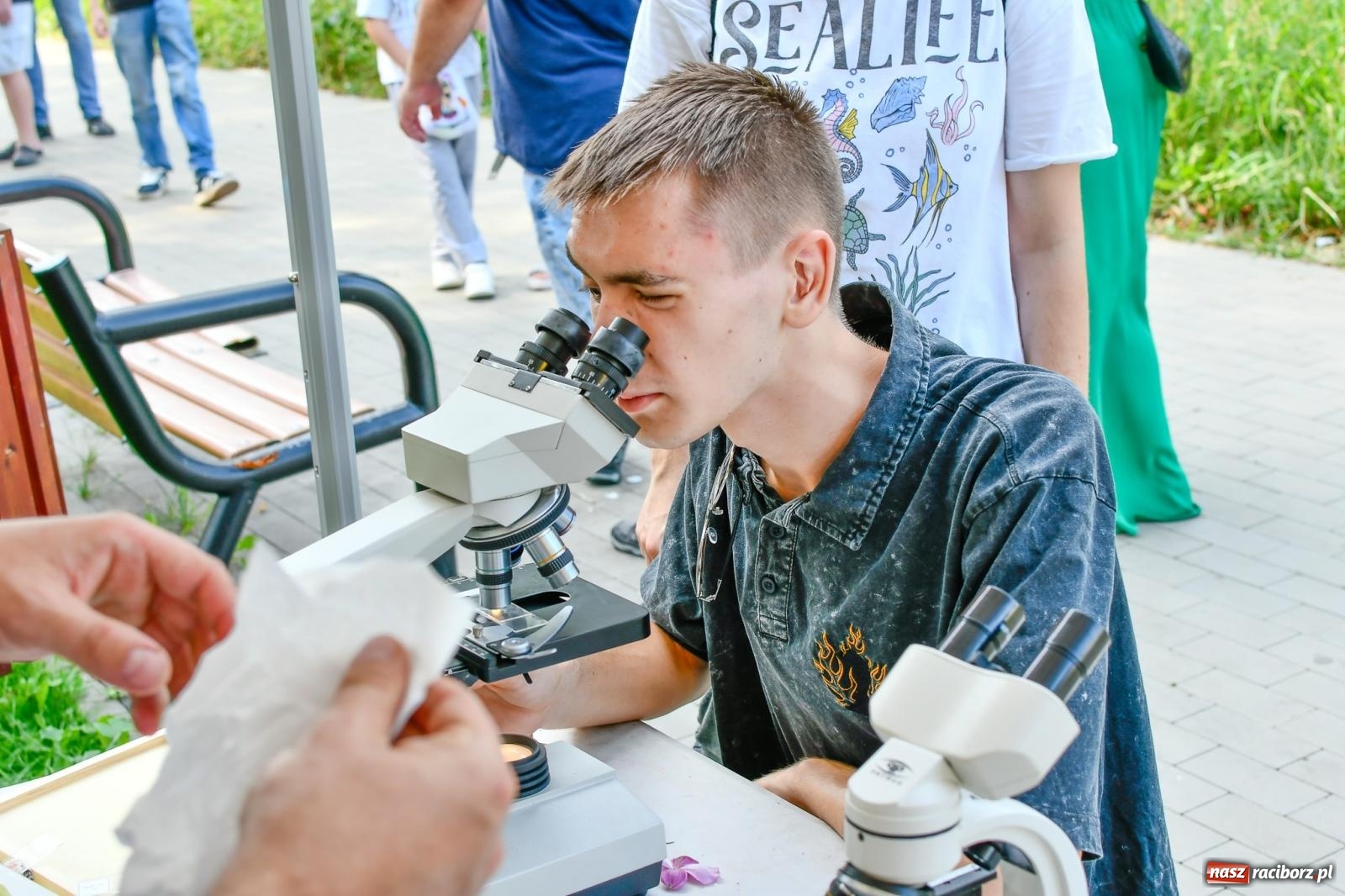 Zdjęcie w galerii na portalu naszraciborz.pl: Nauka zagościła nad Odrą. Trzecia Edycja Festiwalu Odkrywców w Raciborzu wiadomości z regionu