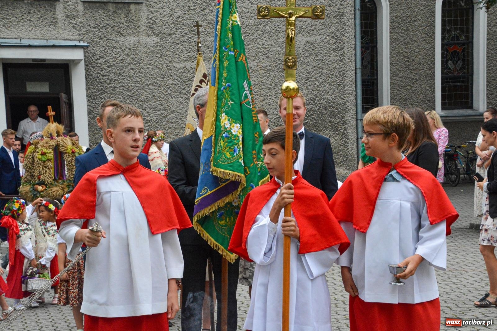 Zdjęcie w galerii na portalu naszraciborz.pl: Dożynki w parafii pw. św. Paschalisa w Raciborzu Płoni [FOTO i WIDEO] wiadomości z regionu