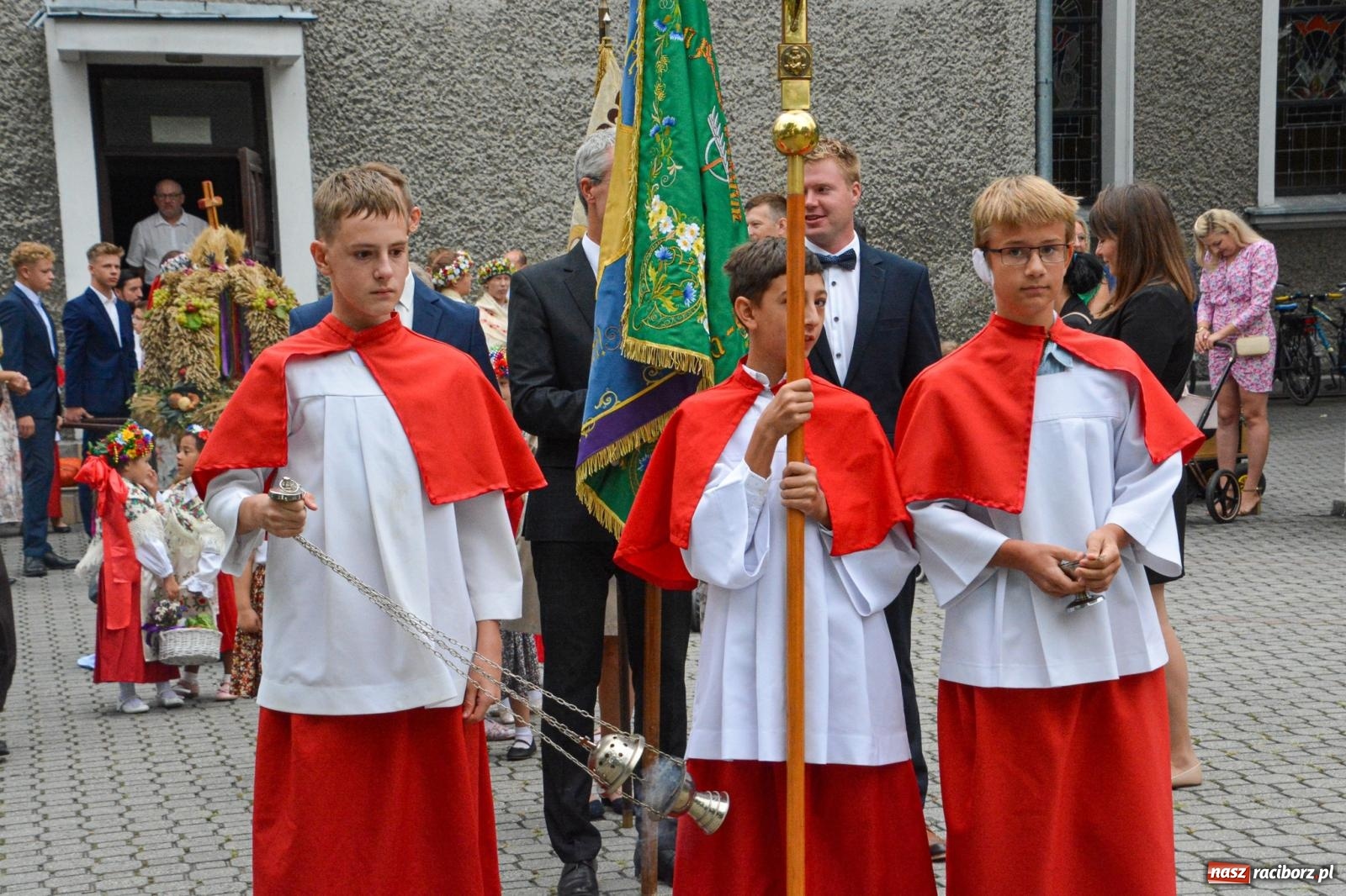 Zdjęcie w galerii na portalu naszraciborz.pl: Dożynki w parafii pw. św. Paschalisa w Raciborzu Płoni [FOTO i WIDEO] wiadomości z regionu