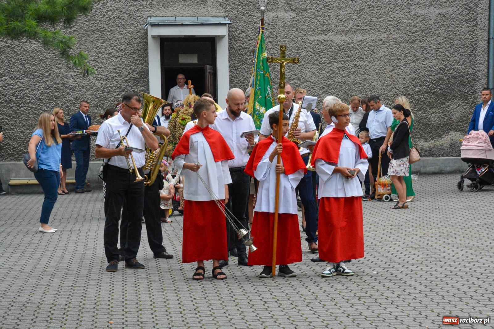 Zdjęcie w galerii na portalu naszraciborz.pl: Dożynki w parafii pw. św. Paschalisa w Raciborzu Płoni [FOTO i WIDEO] wiadomości z regionu