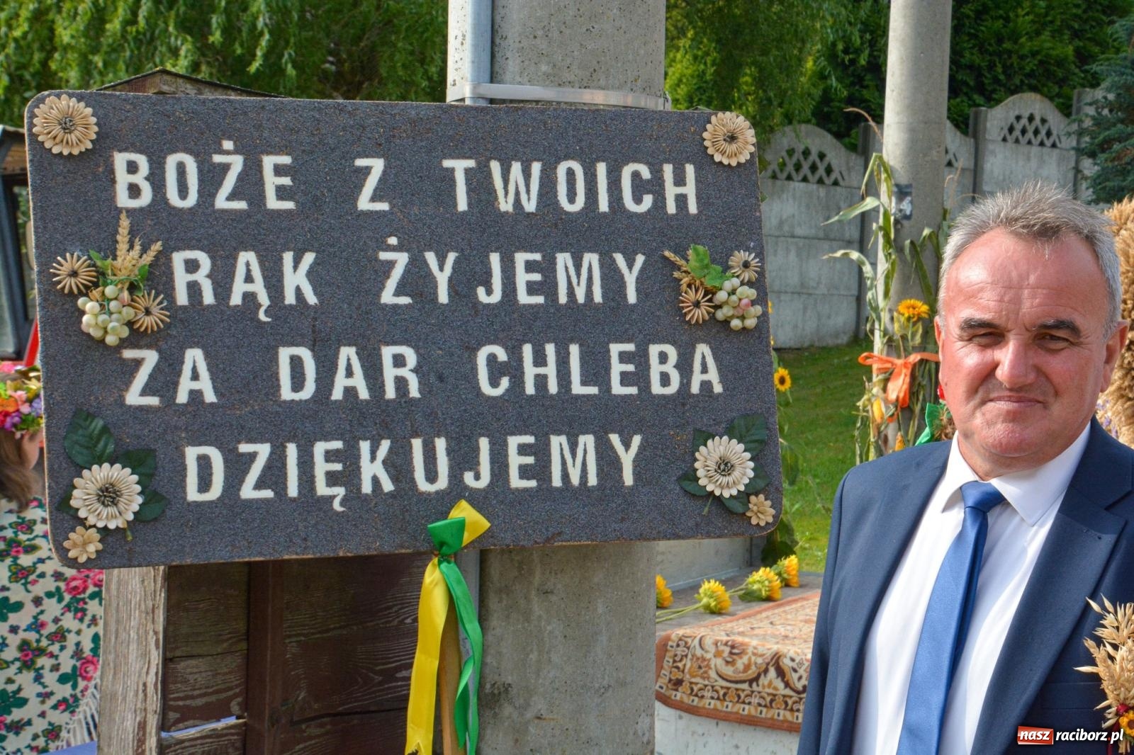 Zdjęcie w galerii na portalu naszraciborz.pl: Dożynki w parafii Łubowice. Gospodarzem Ligota Książęca wiadomości z regionu