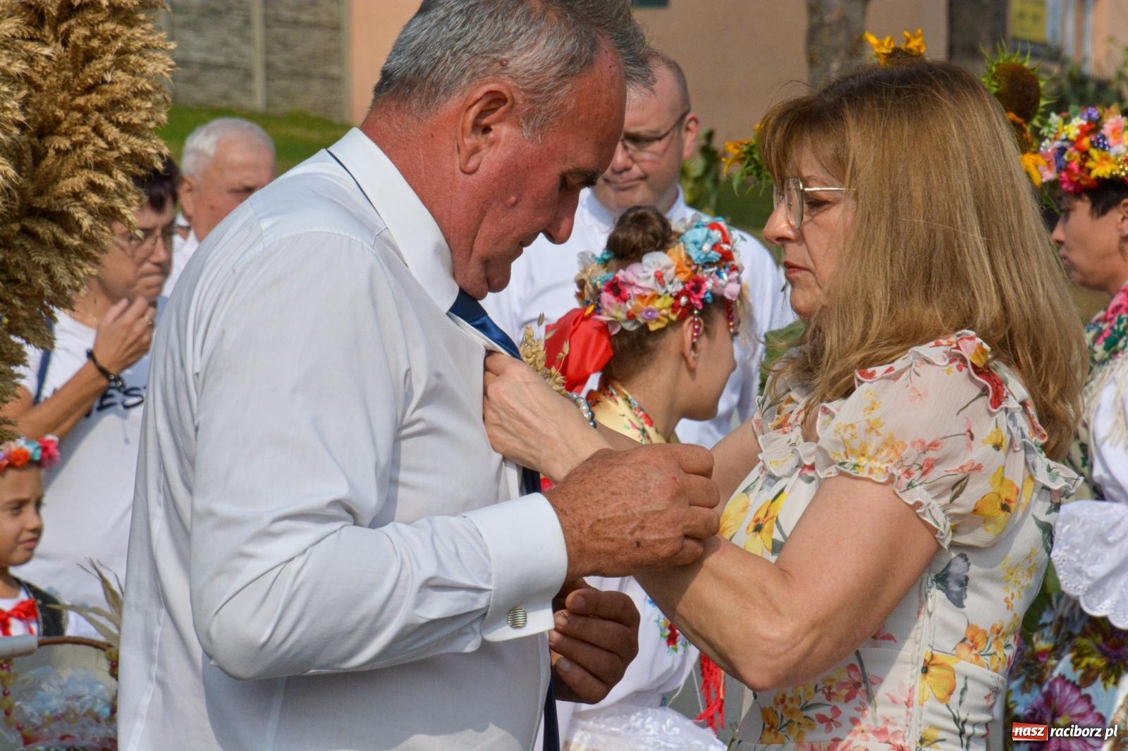 Zdjęcie w galerii na portalu naszraciborz.pl: Dożynki w parafii Łubowice. Gospodarzem Ligota Książęca wiadomości z regionu