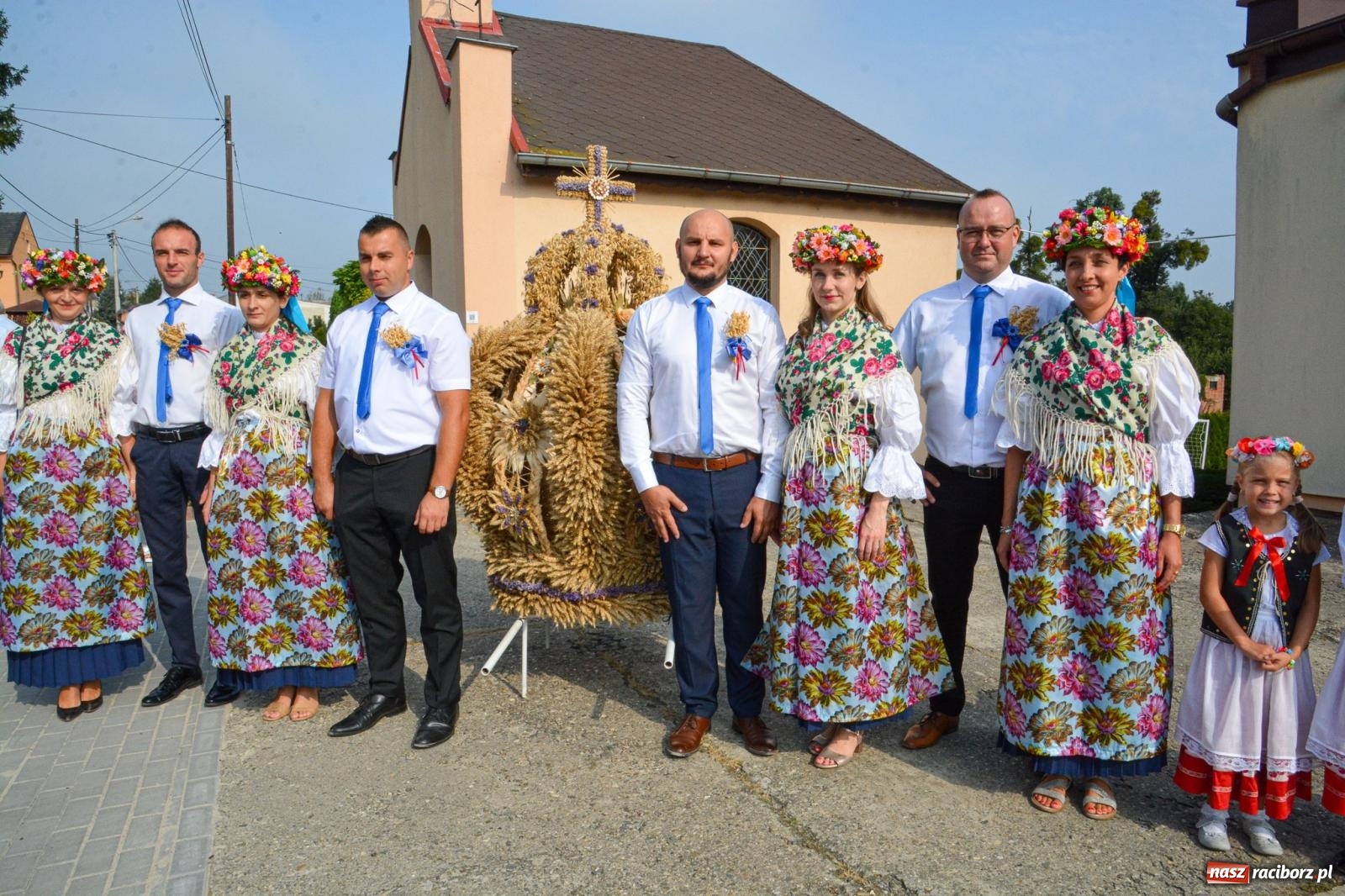 Zdjęcie w galerii na portalu naszraciborz.pl: Dożynki w parafii Łubowice. Gospodarzem Ligota Książęca wiadomości z regionu