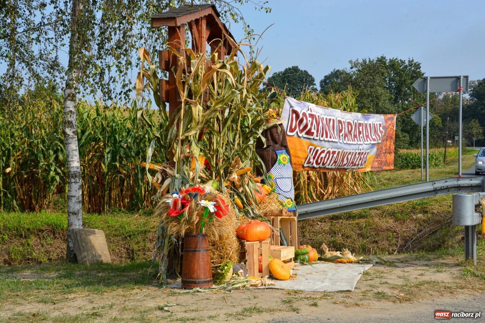 Zdjęcie w galerii na portalu naszraciborz.pl: Dożynki w parafii Łubowice. Gospodarzem Ligota Książęca wiadomości z regionu
