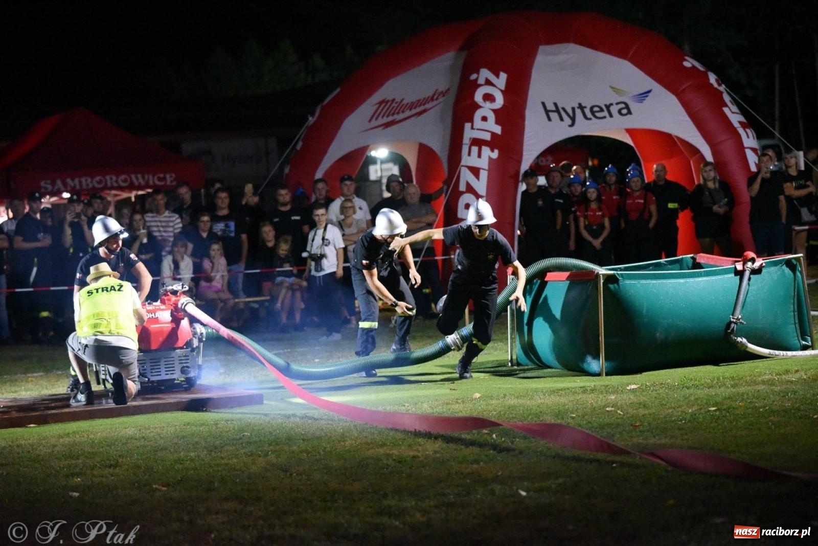 Zdjęcie w galerii na portalu naszraciborz.pl: Kosmiczny wynik OSP Krzanowice na Samborowickim Armagedonie [FOTO i WIDEO] wiadomości z regionu
