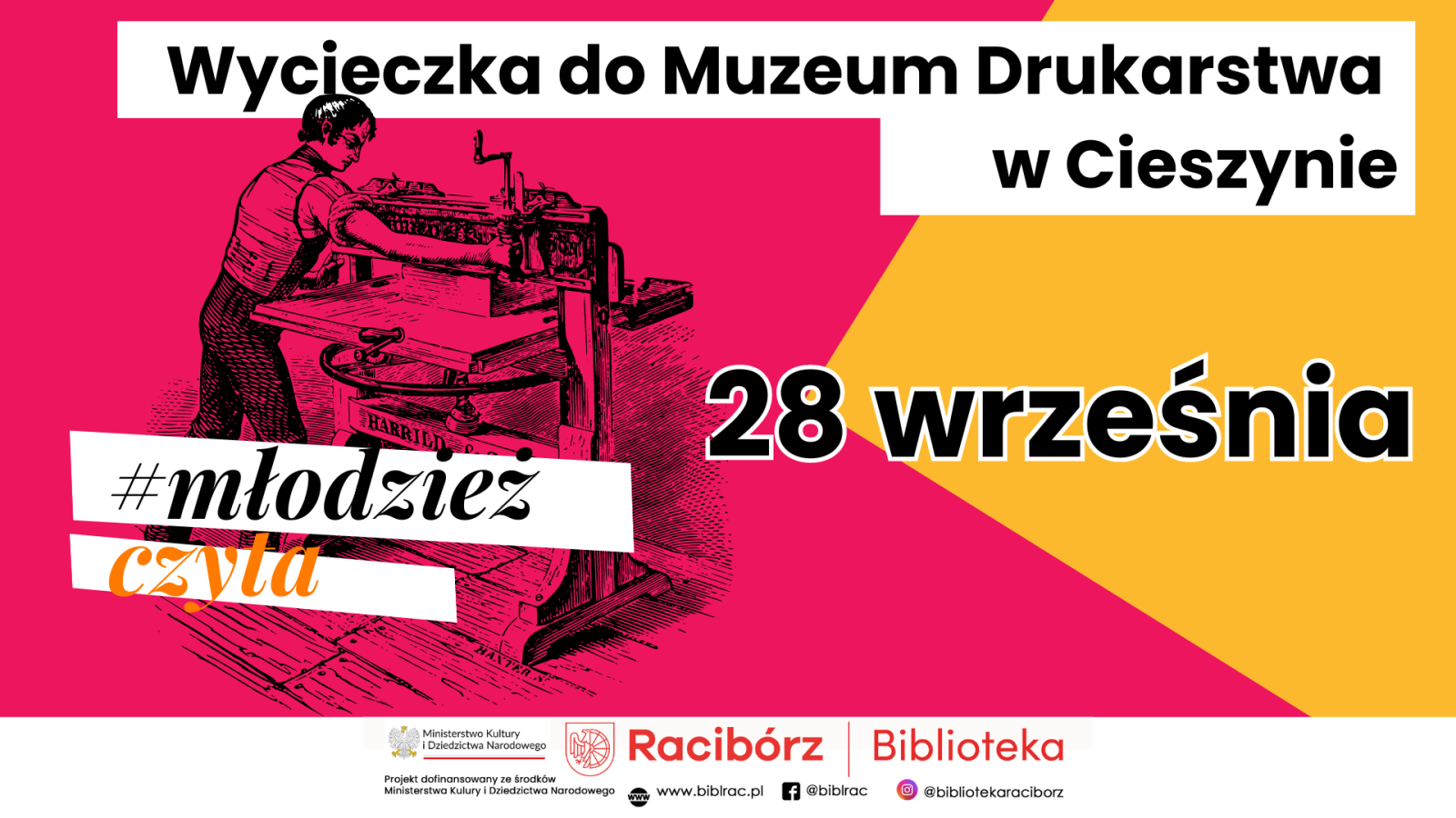 Zdjęcie w galerii na portalu naszraciborz.pl: Projekt #młodzieżczyta: bezpłatna wycieczka do Muzeum Drukarstwa w Cieszynie wiadomości z regionu