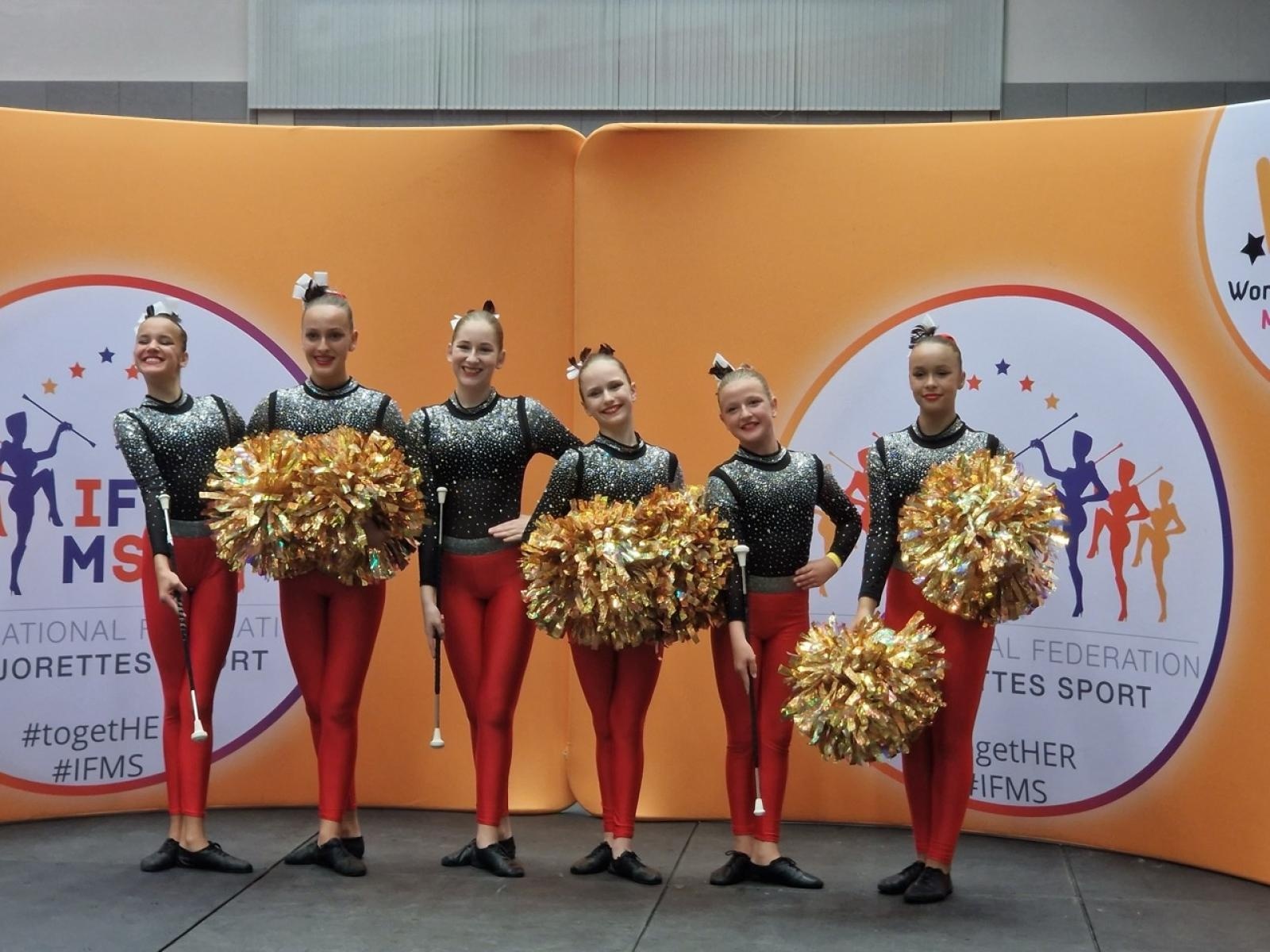 Zdjęcie w galerii na portalu naszraciborz.pl: Mażoretki ZARA Mistrzem Świata wiadomości z regionu