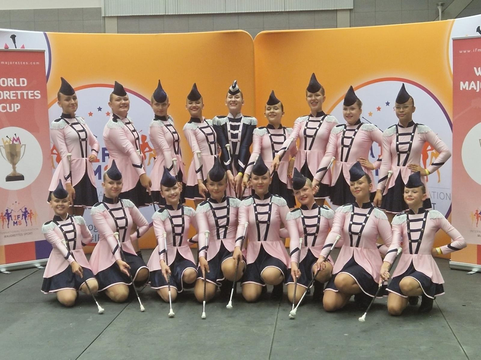 Zdjęcie w galerii na portalu naszraciborz.pl: Mażoretki ZARA Mistrzem Świata wiadomości z regionu