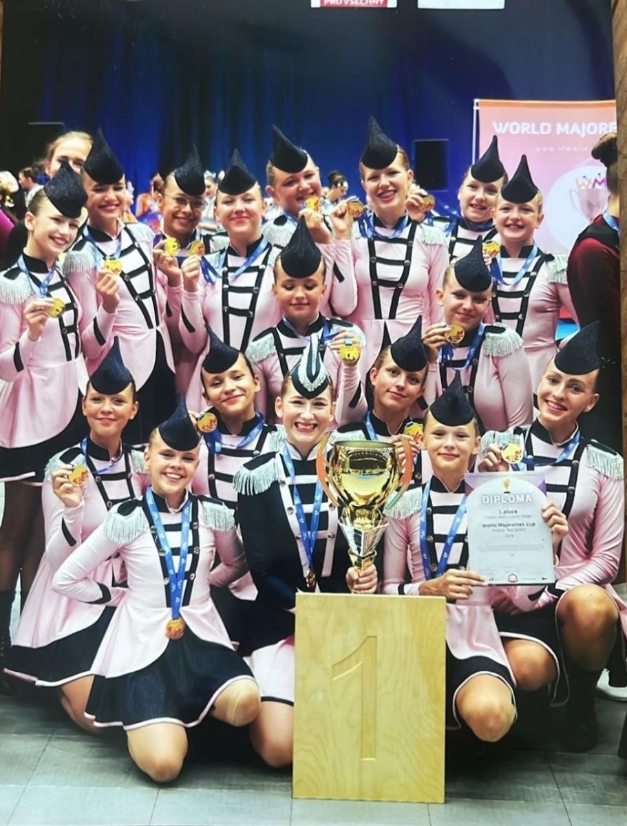 Zdjęcie w galerii na portalu naszraciborz.pl: Mażoretki ZARA Mistrzem Świata wiadomości z regionu