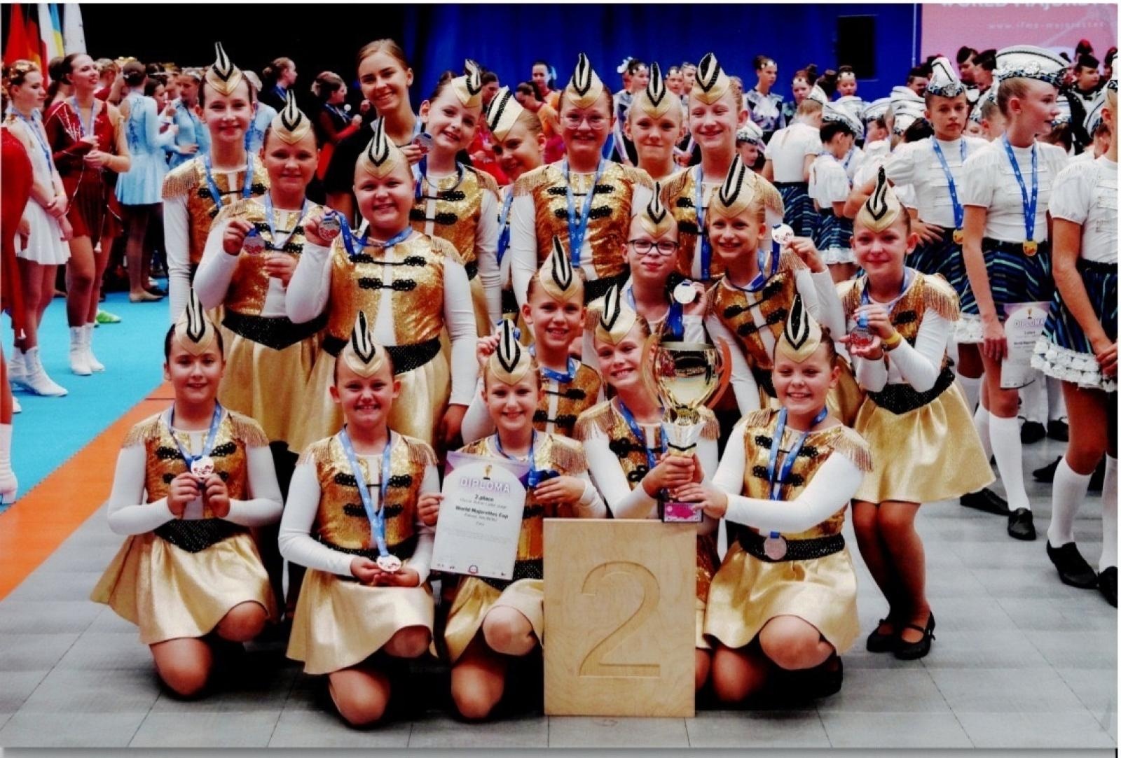 Zdjęcie w galerii na portalu naszraciborz.pl: Mażoretki ZARA Mistrzem Świata wiadomości z regionu