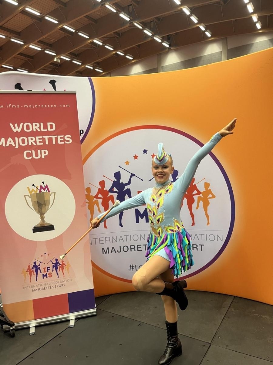 Zdjęcie w galerii na portalu naszraciborz.pl: Mażoretki ZARA Mistrzem Świata wiadomości z regionu