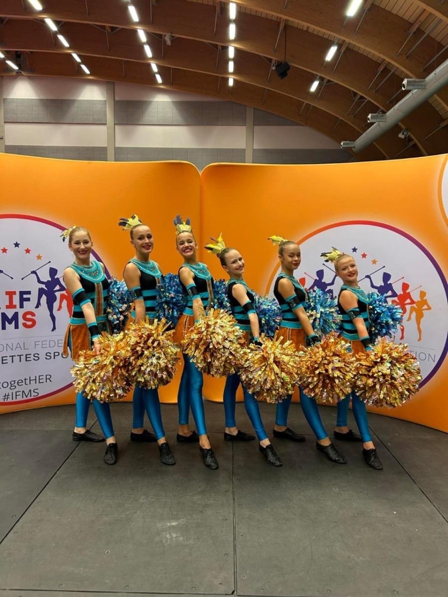 Zdjęcie w galerii na portalu naszraciborz.pl: Mażoretki ZARA Mistrzem Świata wiadomości z regionu