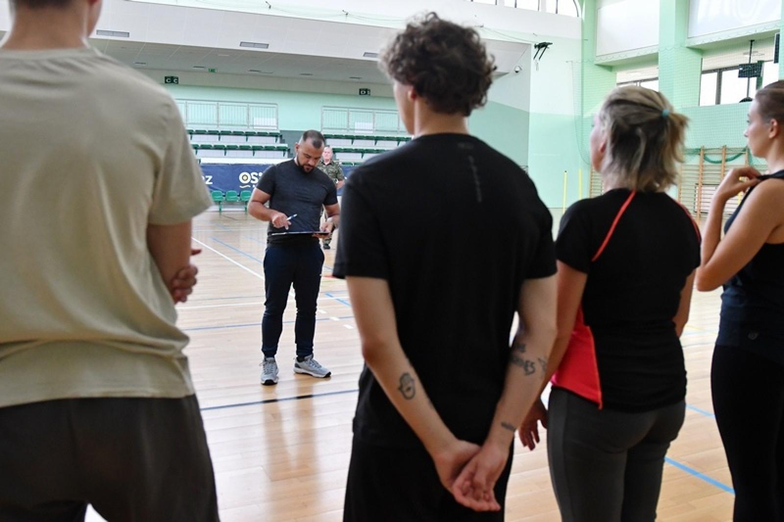 Zdjęcie w galerii na portalu naszraciborz.pl: II etap postępowania kwalifikacyjnego w Śląskim Oddziale SG wiadomości z regionu