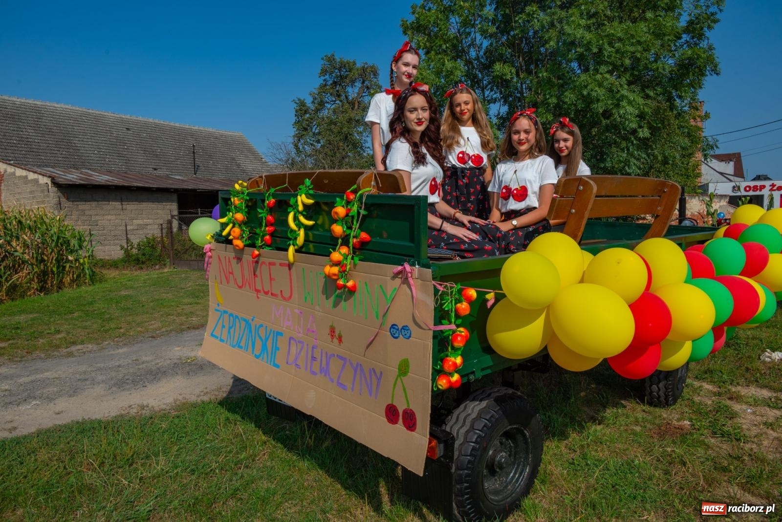 Zdjęcie w galerii na portalu naszraciborz.pl: Wielkie święto w niewielkich Żerdzinach. Dożynki gminy Pietrowice Wielkie [FOTO i WIDEO] wiadomości z regionu