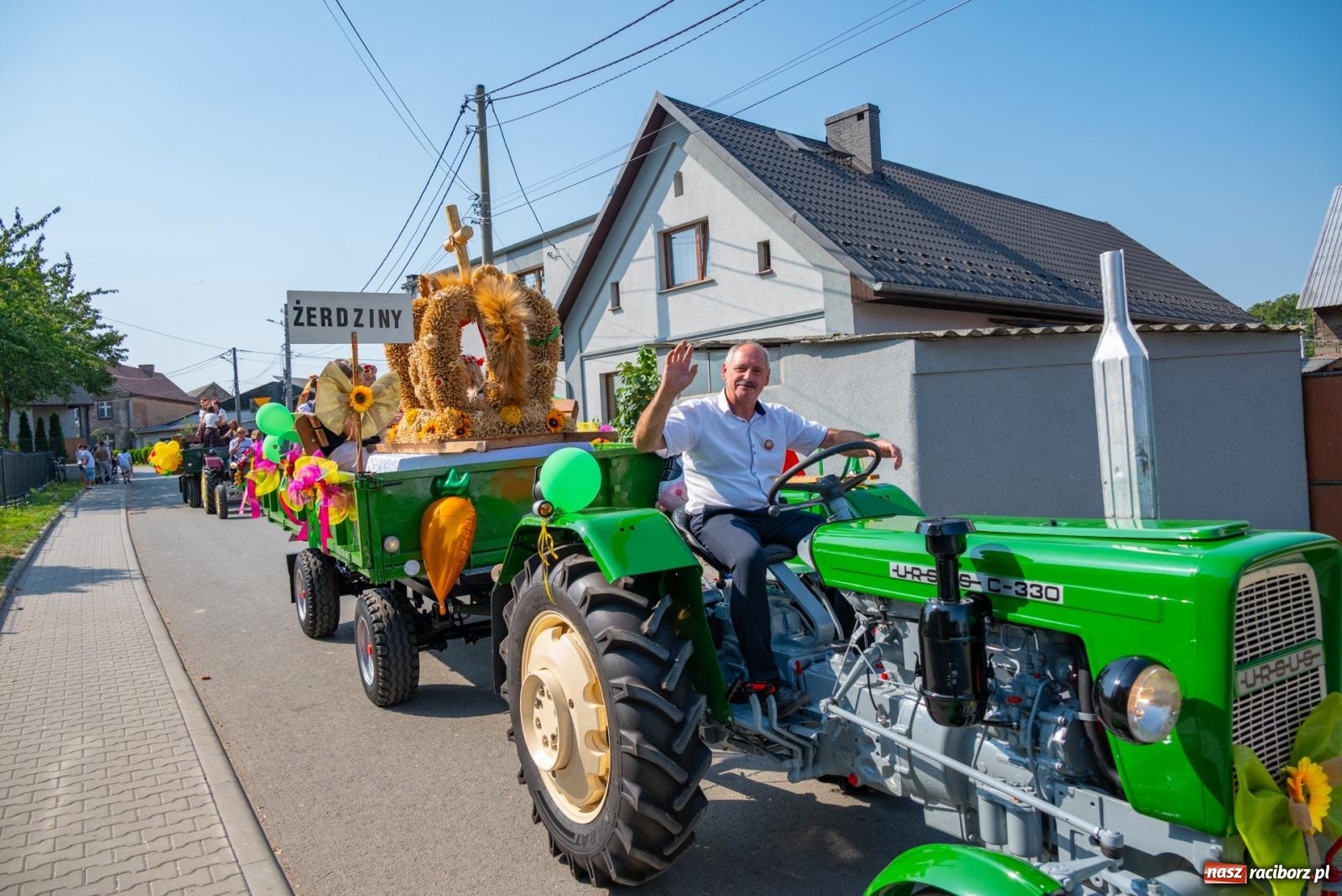 Zdjęcie w galerii na portalu naszraciborz.pl: Wielkie święto w niewielkich Żerdzinach. Dożynki gminy Pietrowice Wielkie [FOTO i WIDEO] wiadomości z regionu