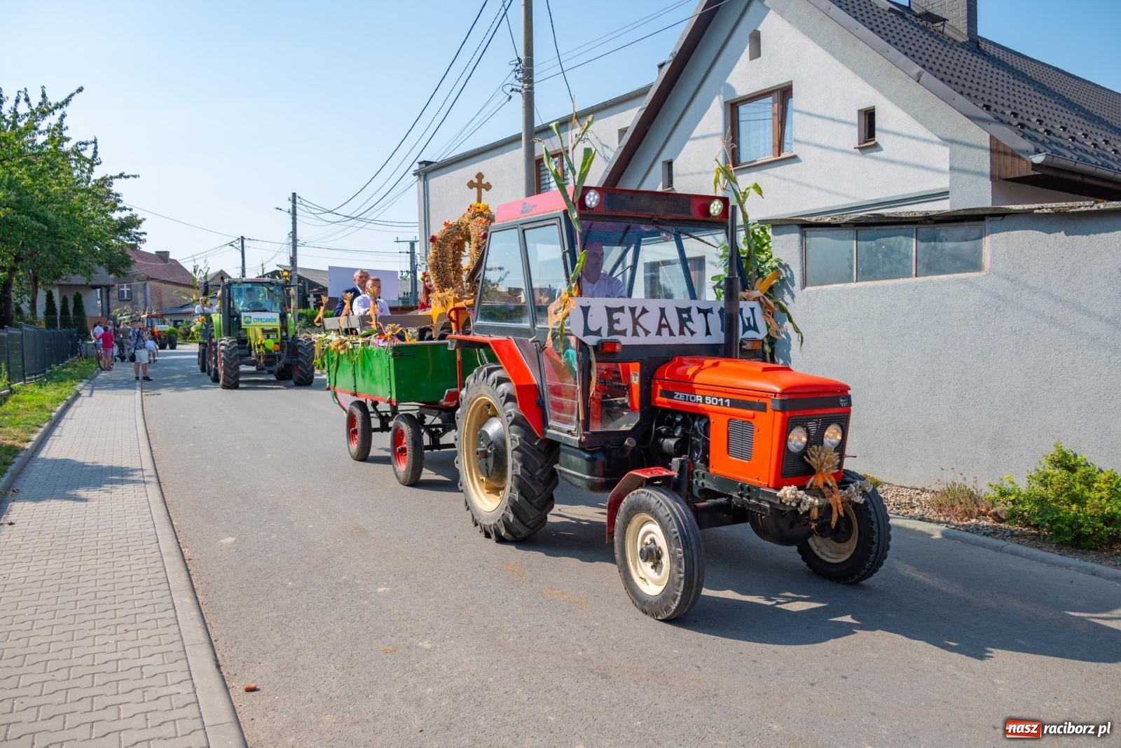 Zdjęcie w galerii na portalu naszraciborz.pl: Wielkie święto w niewielkich Żerdzinach. Dożynki gminy Pietrowice Wielkie [FOTO i WIDEO] wiadomości z regionu