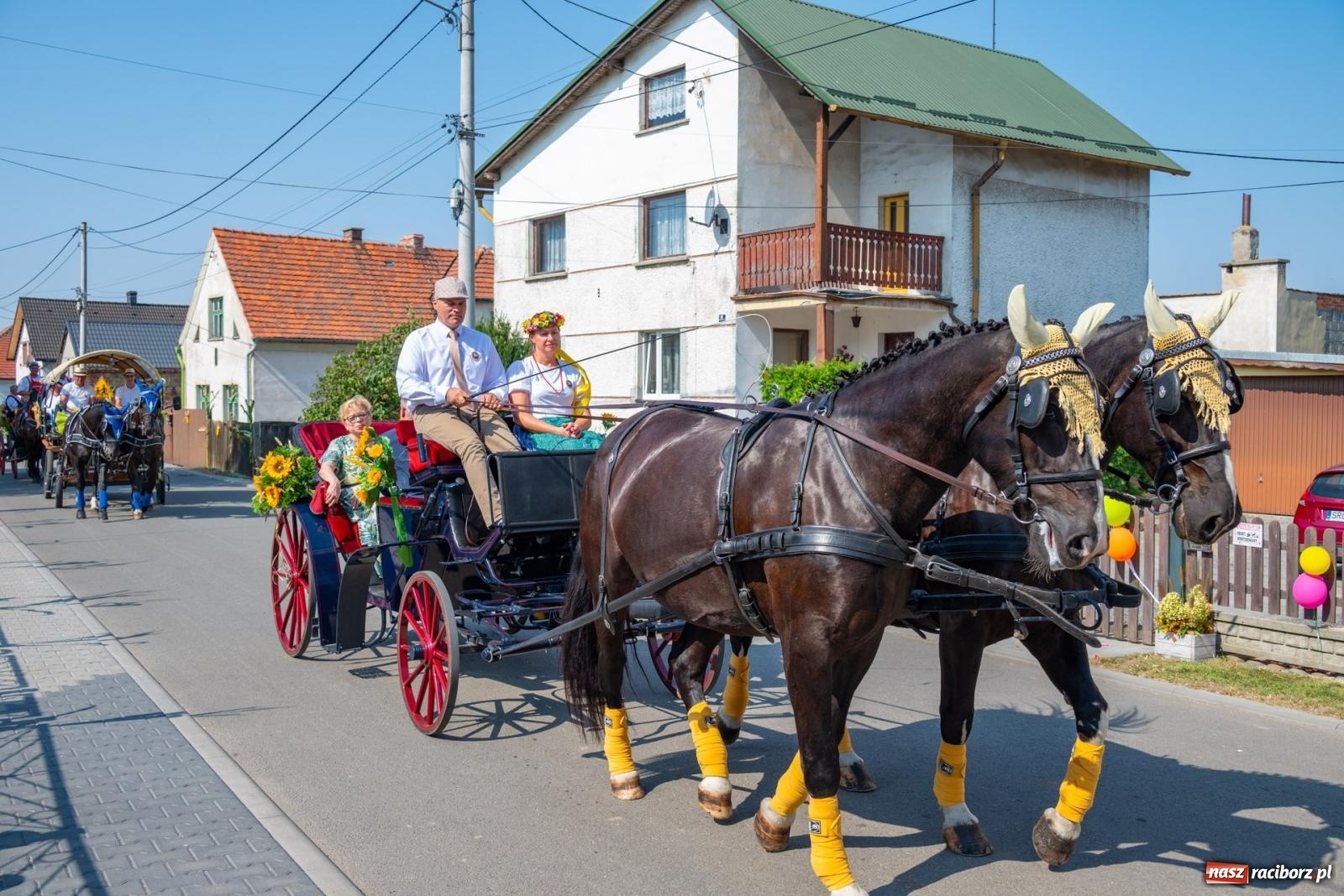 Zdjęcie w galerii na portalu naszraciborz.pl: Wielkie święto w niewielkich Żerdzinach. Dożynki gminy Pietrowice Wielkie [FOTO i WIDEO] wiadomości z regionu