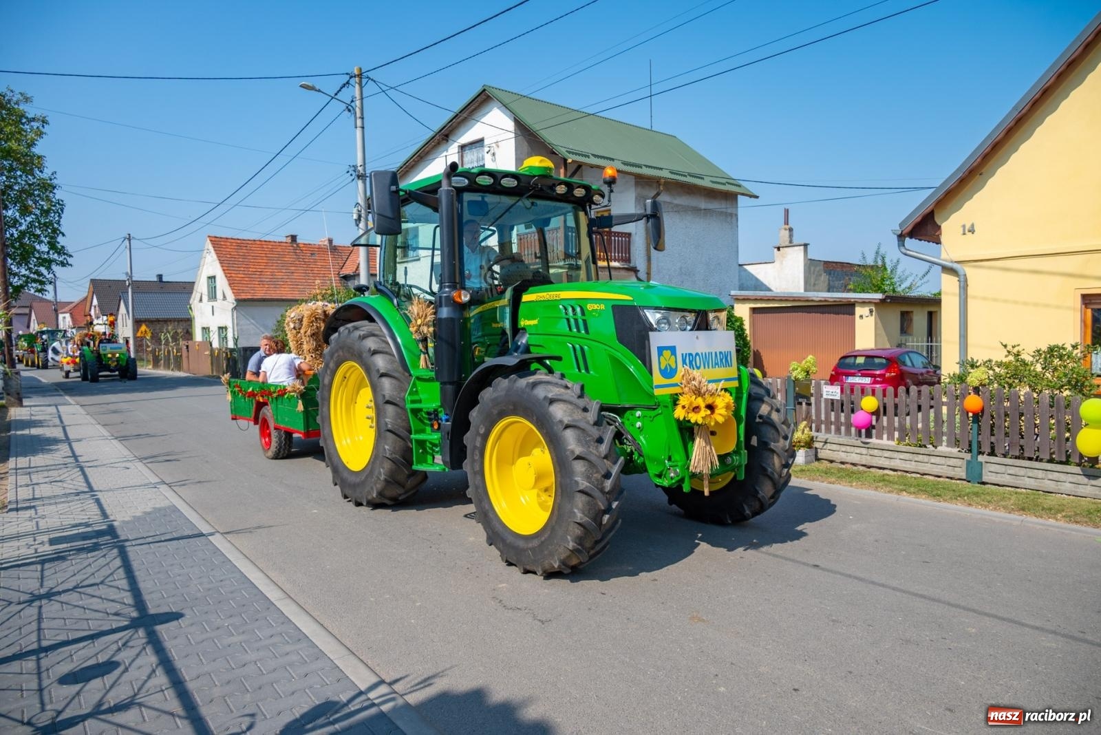 Zdjęcie w galerii na portalu naszraciborz.pl: Wielkie święto w niewielkich Żerdzinach. Dożynki gminy Pietrowice Wielkie [FOTO i WIDEO] wiadomości z regionu