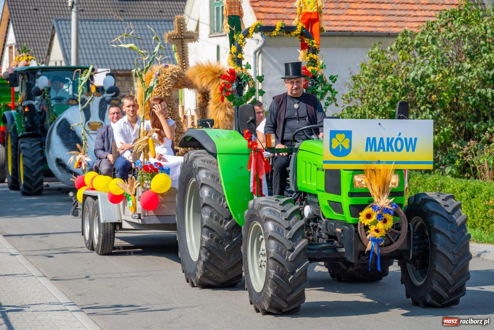 Zdjęcie w galerii na portalu naszraciborz.pl: Wielkie święto w niewielkich Żerdzinach. Dożynki gminy Pietrowice Wielkie [FOTO i WIDEO] wiadomości z regionu